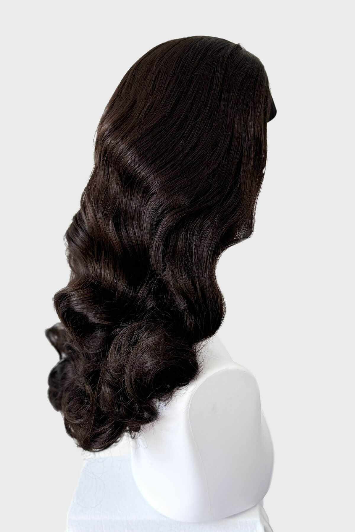 Morgana – Long Half Wig with Hollywood Waves - Image 28