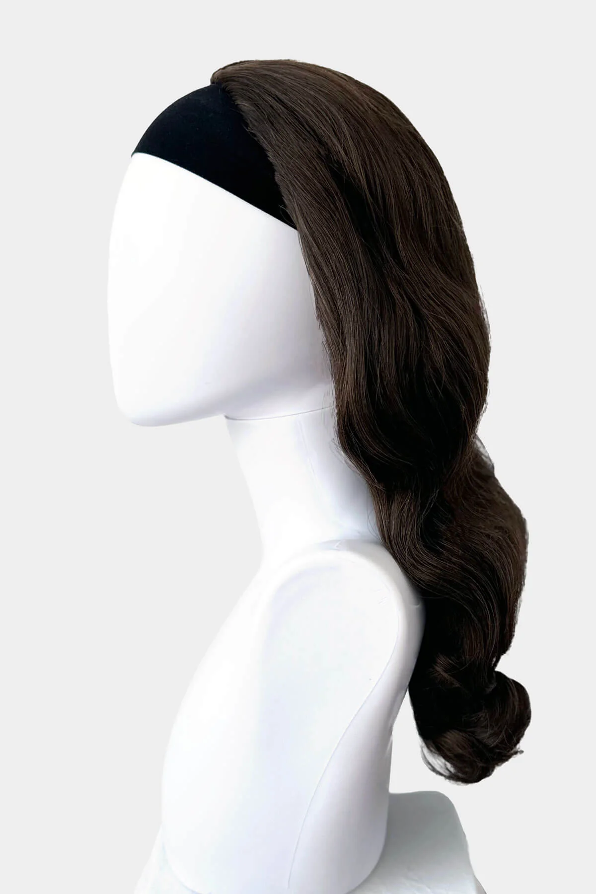 Morgana – Long Half Wig with Hollywood Waves - Image 36