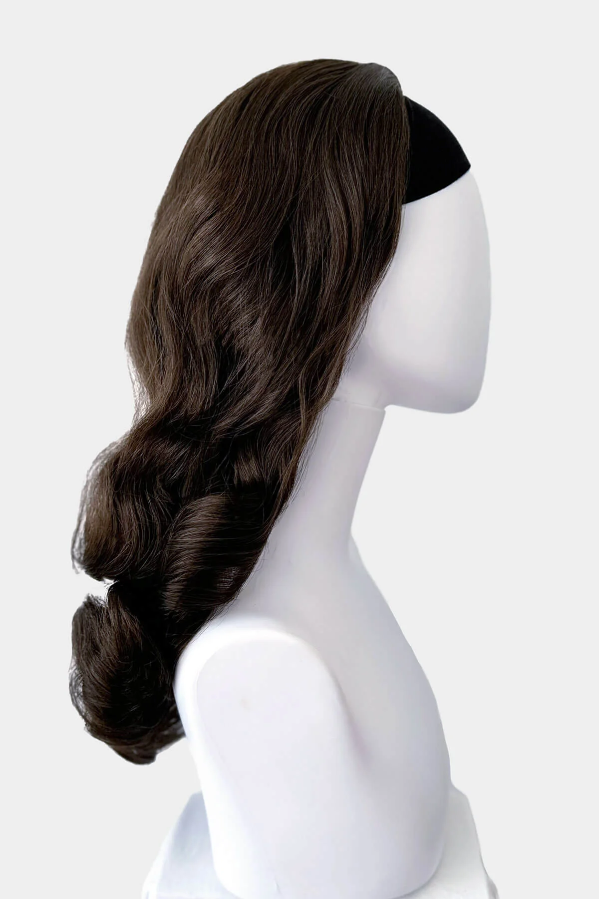 Morgana – Long Half Wig with Hollywood Waves - Image 39
