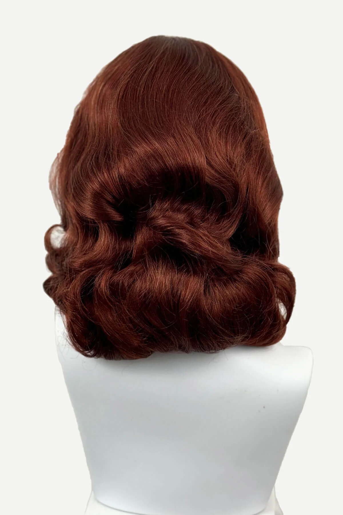 Onyx: 1950s Vintage Hollywood Waves Half Wig - Image 73
