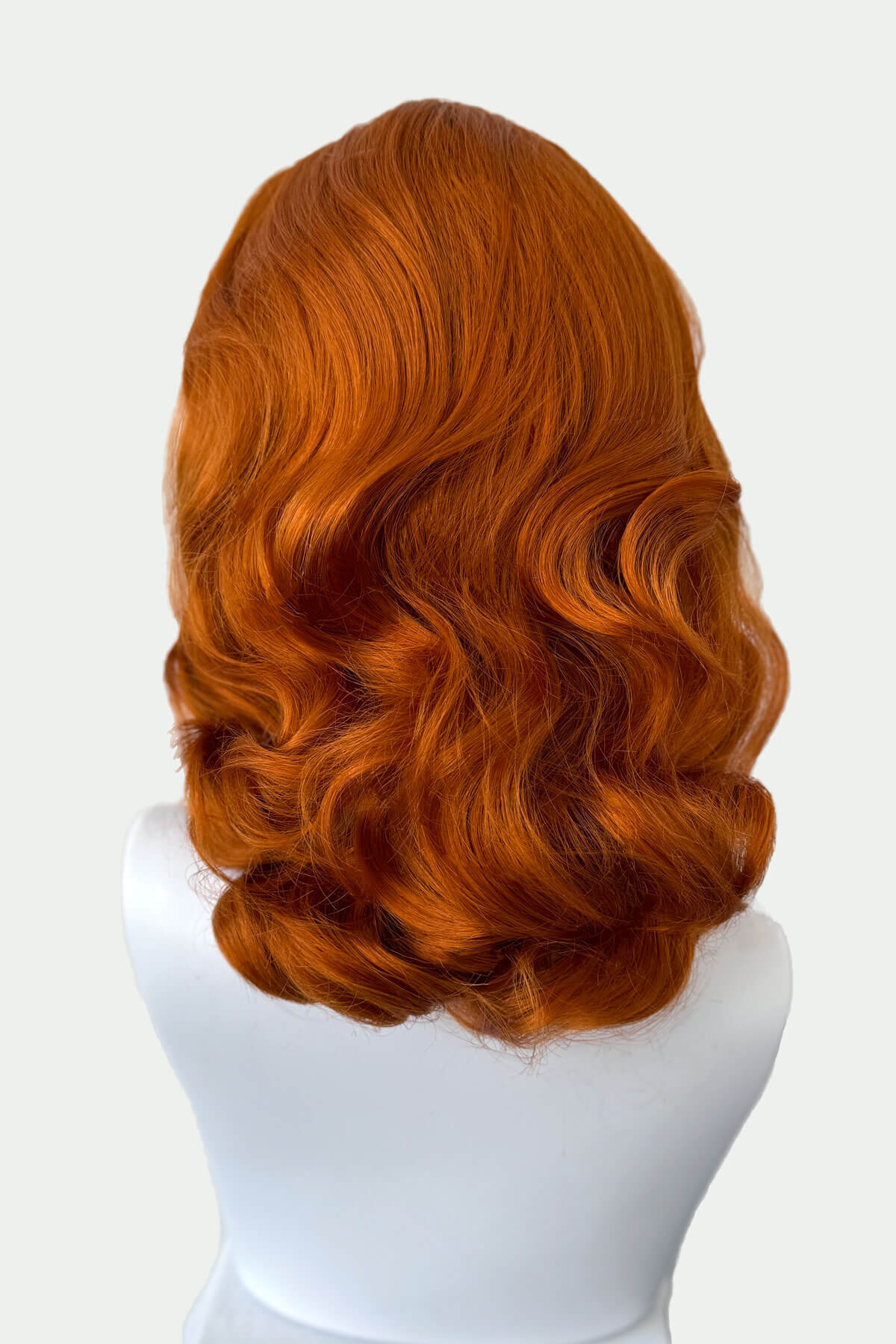Onyx: 1950s Vintage Hollywood Waves Half Wig - Image 82