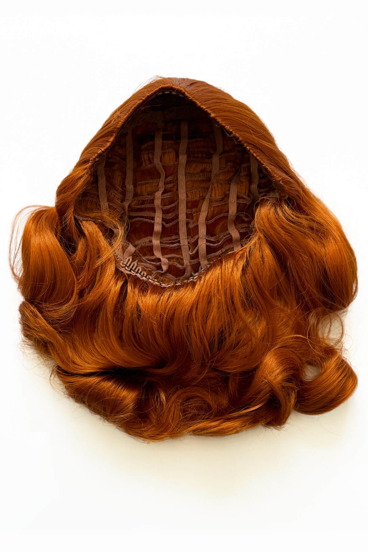 Onyx: 1950s Vintage Hollywood Waves Half Wig - Image 84