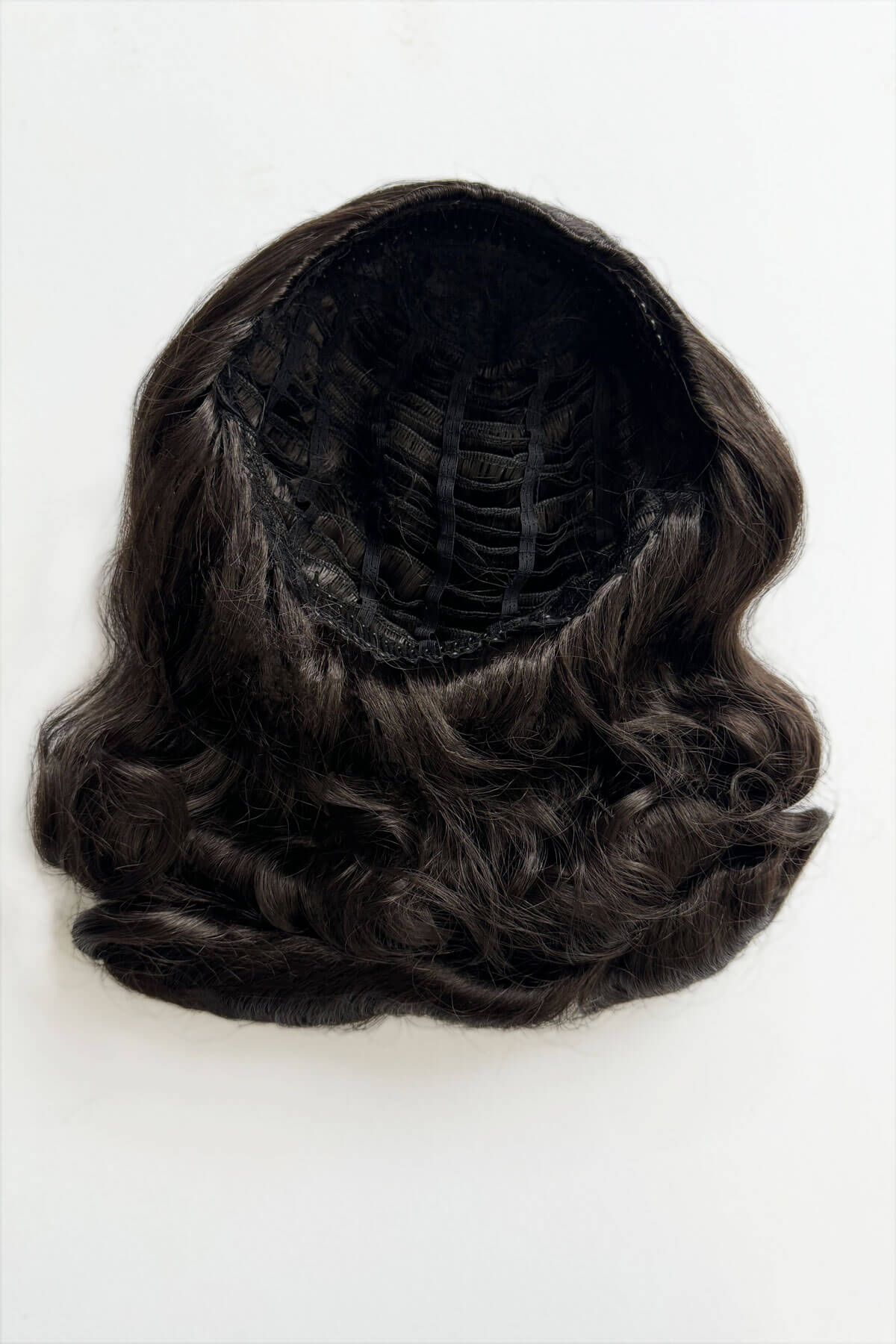 Deborah - Vintage Style Deep Finger Waves Half Wig - Image 24