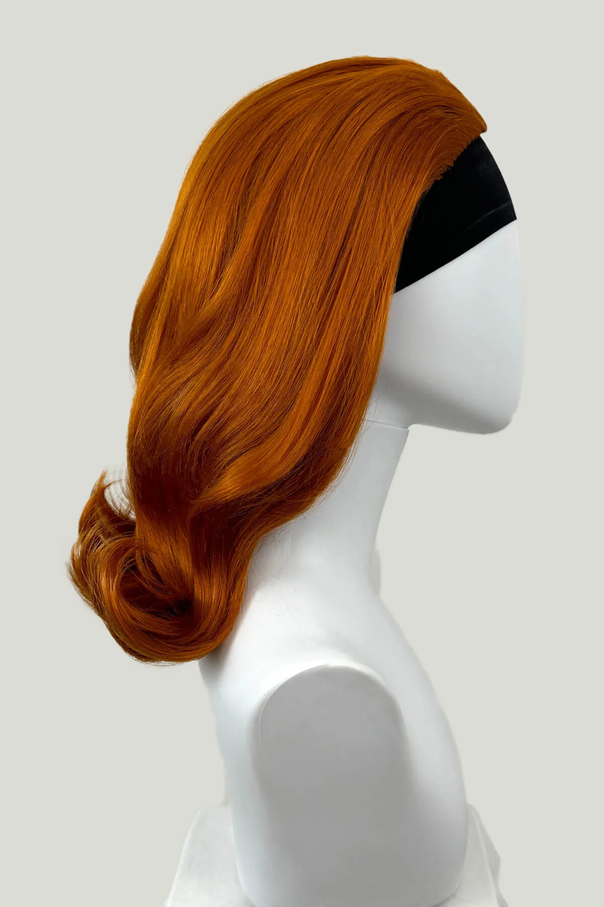Philippa - The Perfect 1960s Style Flicked Half Wig - Image 18
