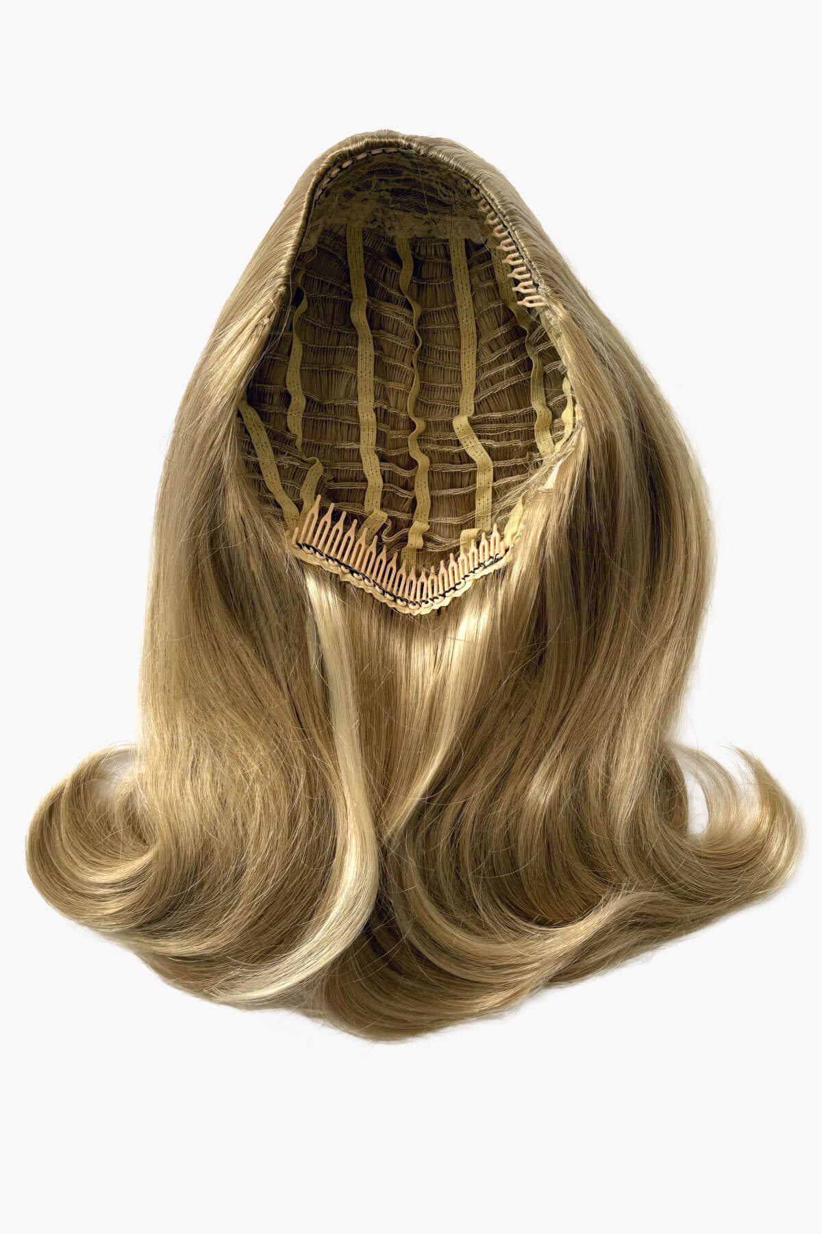 Philippa - The Perfect 1960s Style Flicked Half Wig - Image 62