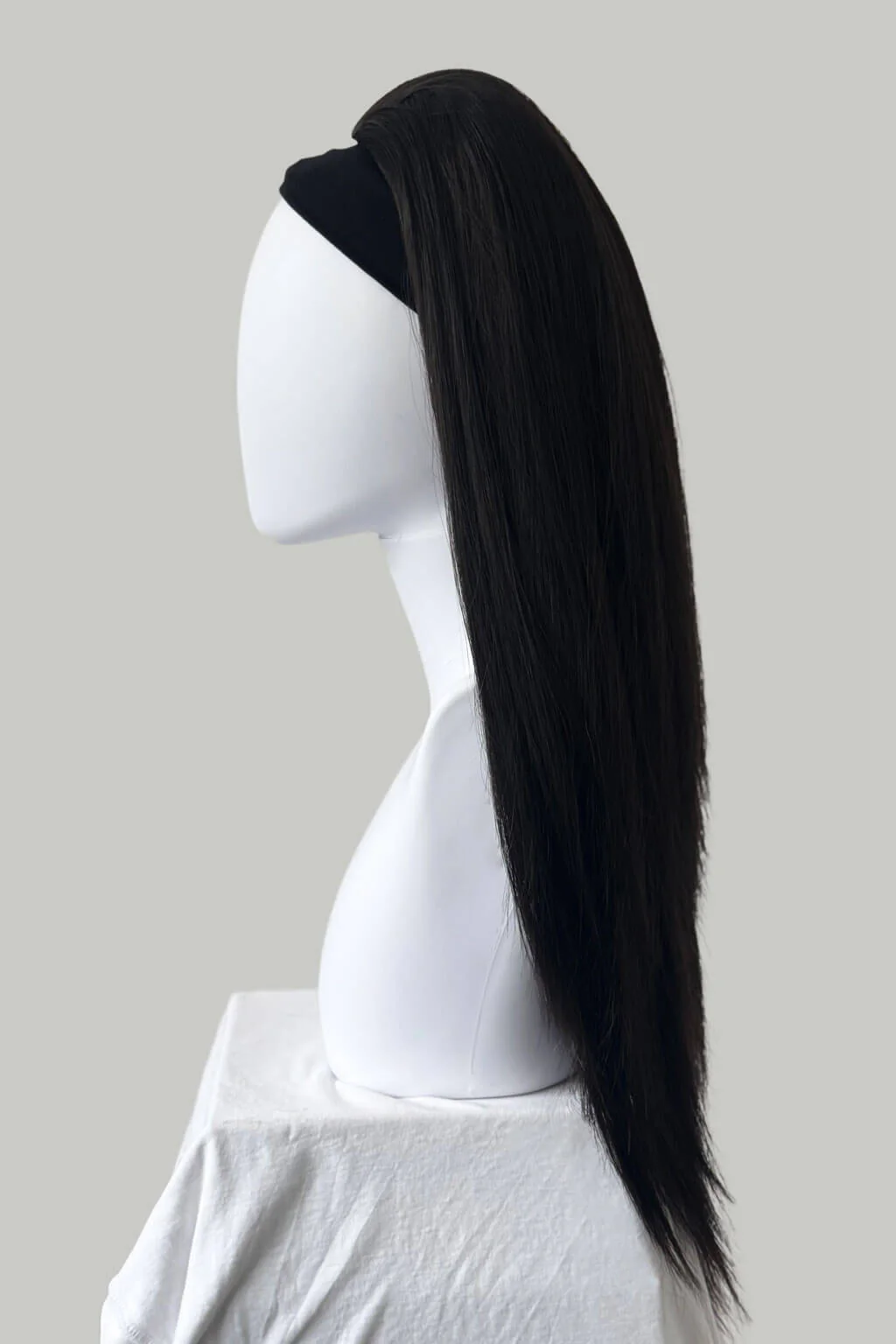 Andrea - Extra Boosted Volume Long Poker Straight Half Wig - Image 17