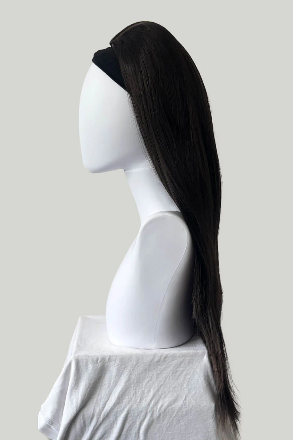 Andrea - Extra Boosted Volume Long Poker Straight Half Wig - Image 22