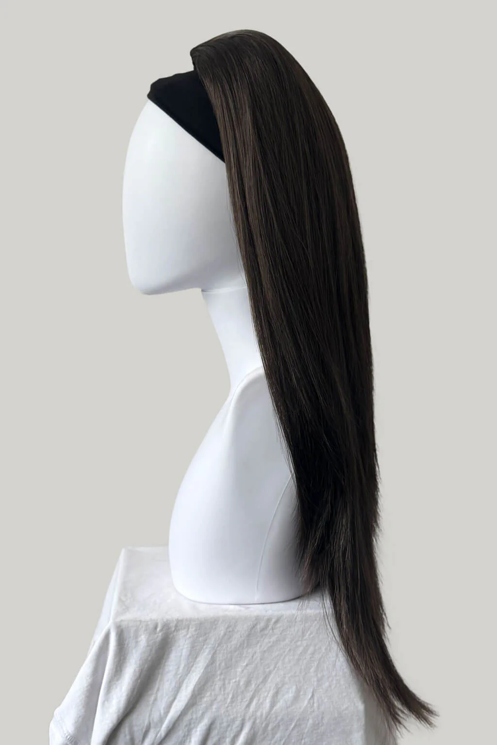 Andrea - Extra Boosted Volume Long Poker Straight Half Wig - Image 27