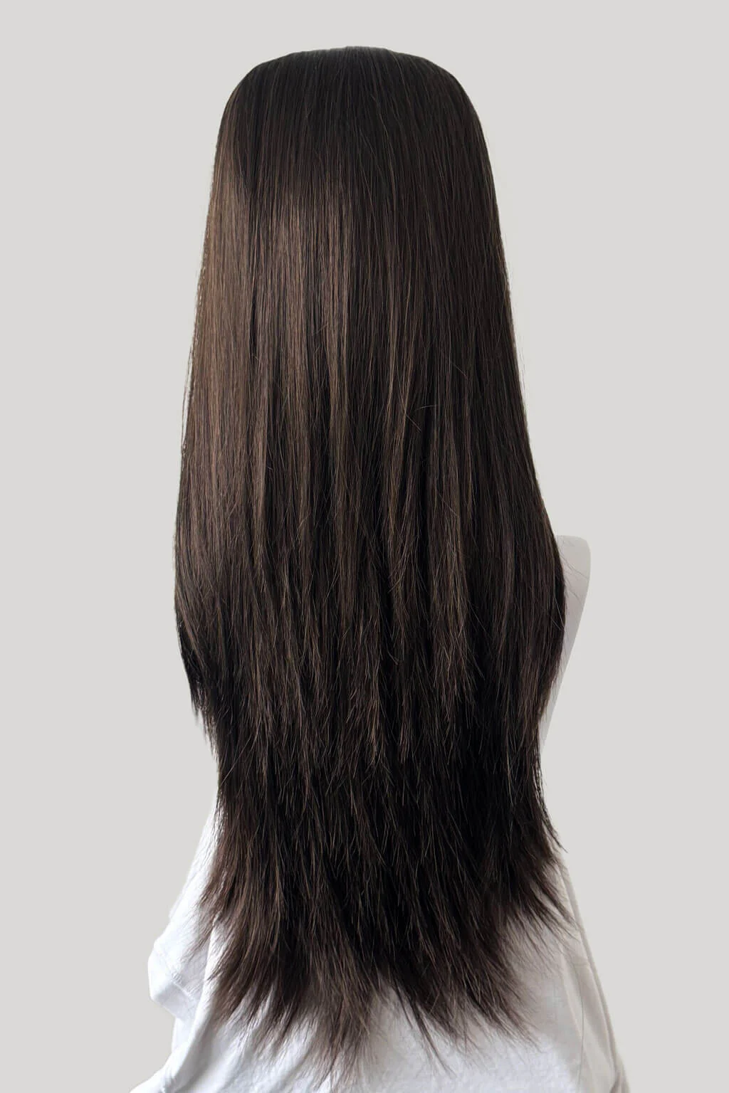 Andrea - Extra Boosted Volume Long Poker Straight Half Wig - Image 28