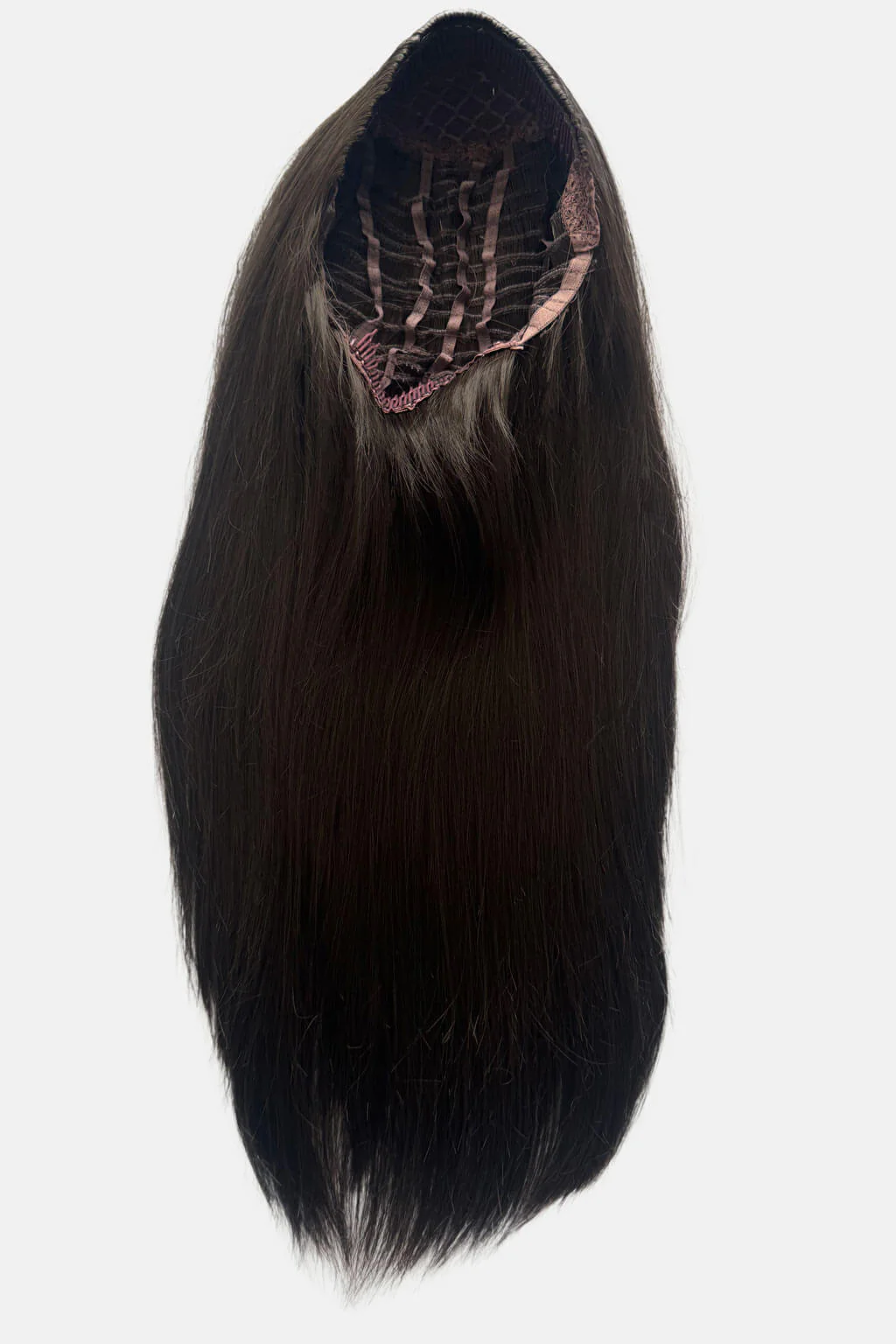 Andrea - Extra Boosted Volume Long Poker Straight Half Wig - Image 29