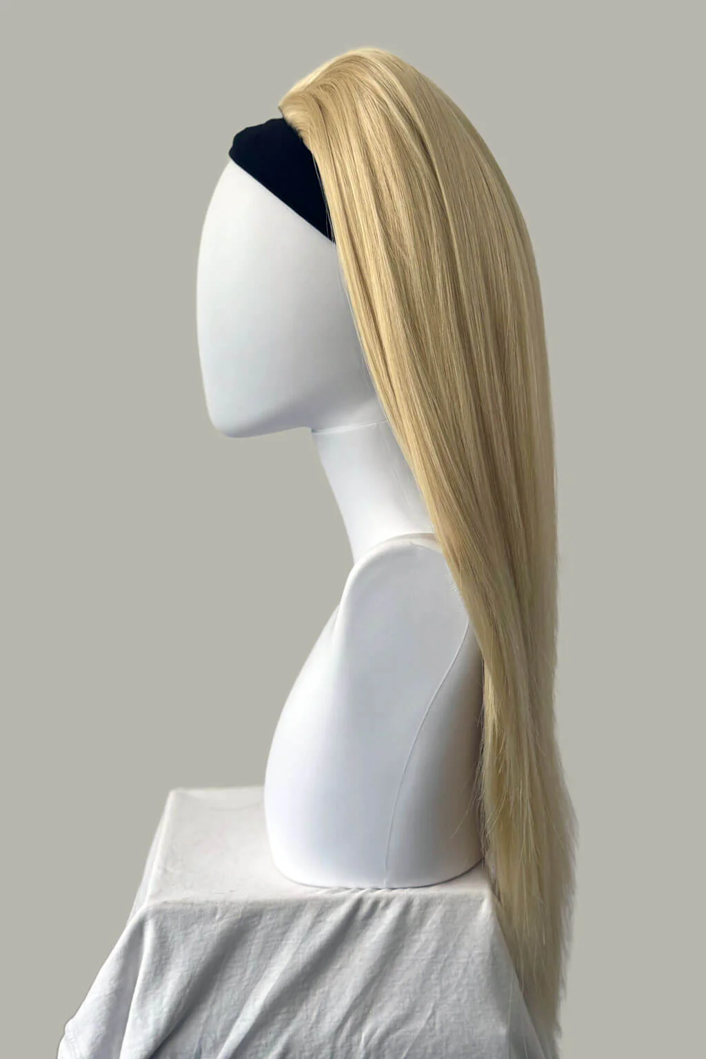Andrea - Extra Boosted Volume Long Poker Straight Half Wig - Image 37