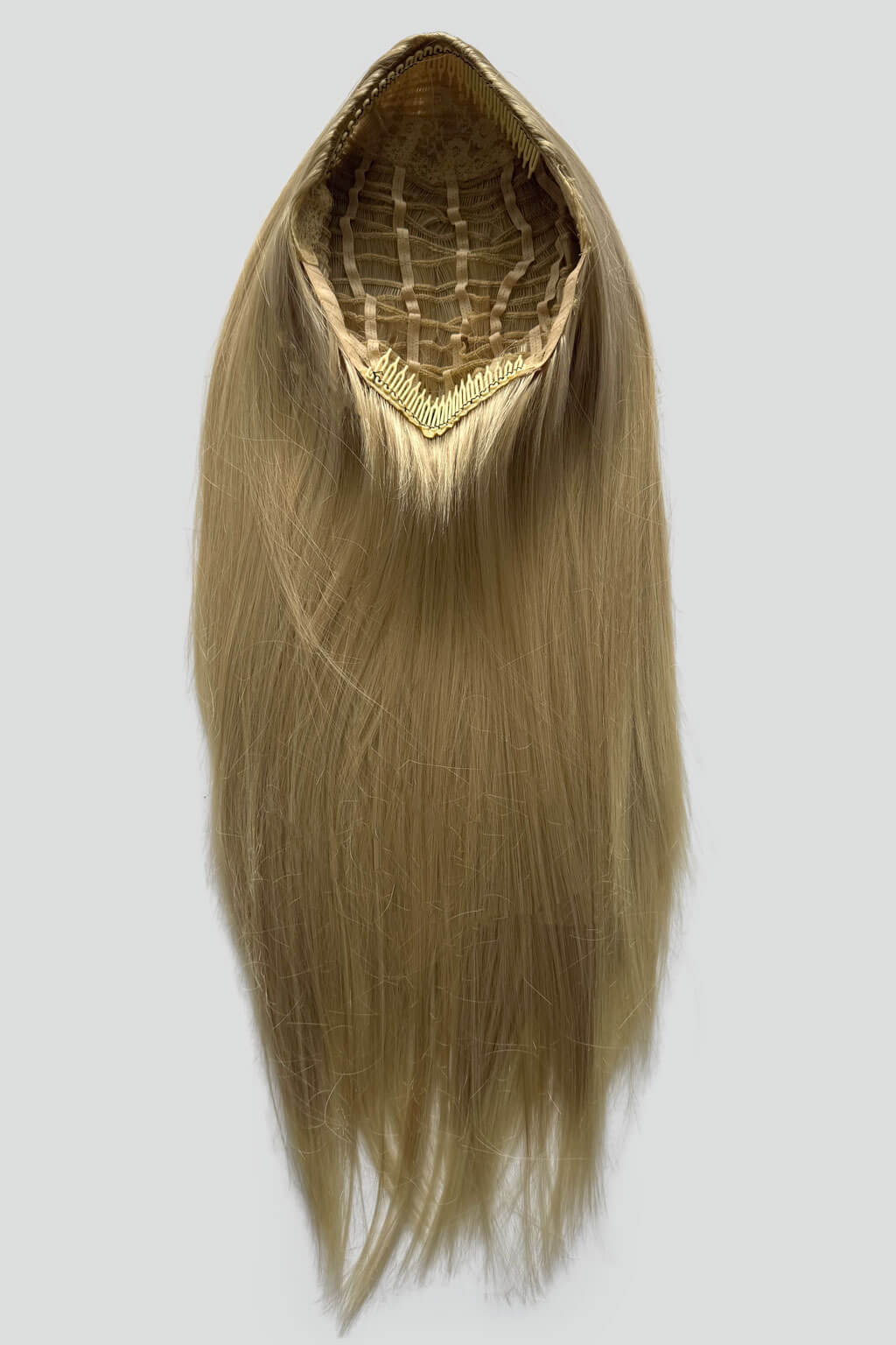 Andrea - Extra Boosted Volume Long Poker Straight Half Wig - Image 44