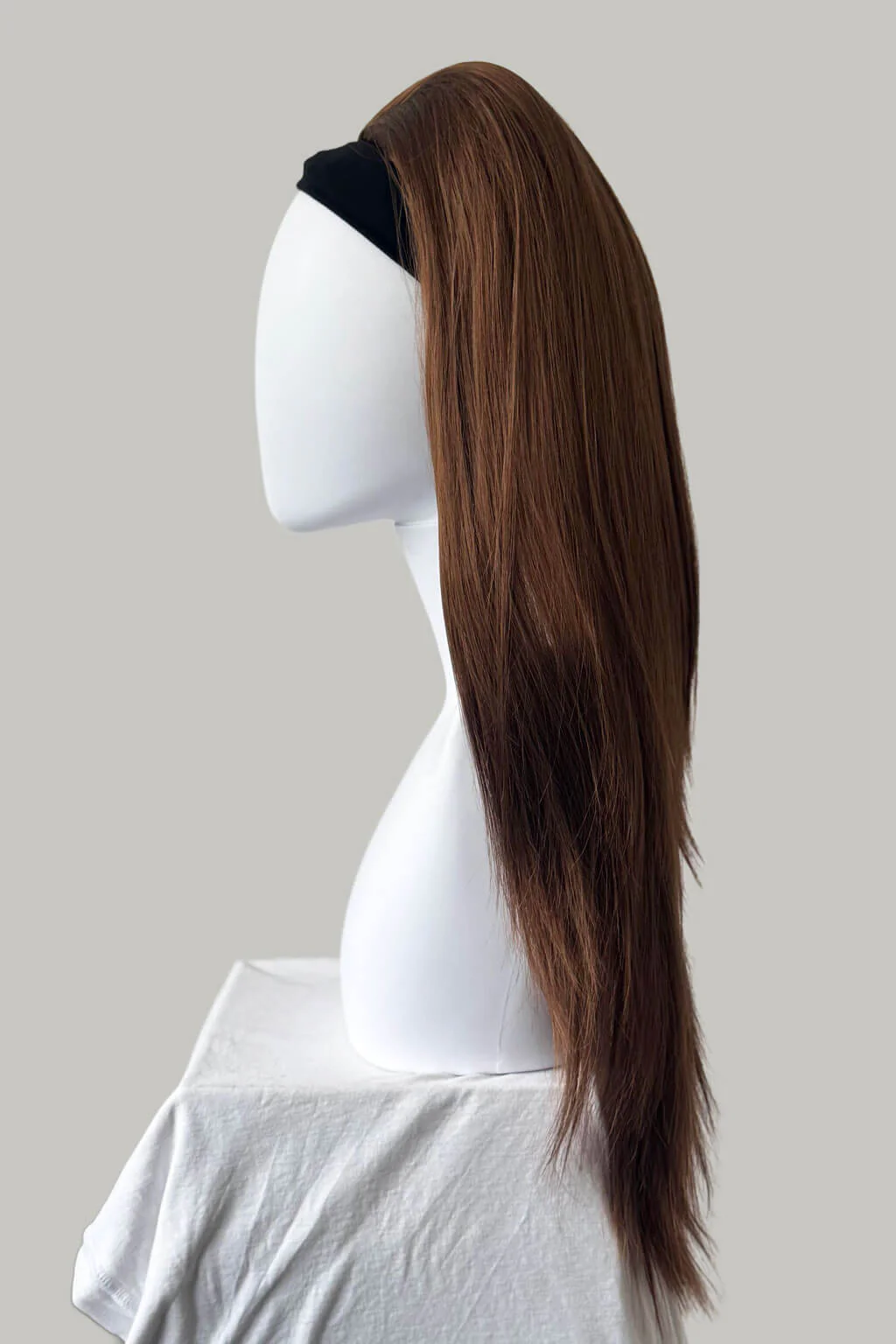 Andrea - Extra Boosted Volume Long Poker Straight Half Wig - Image 59
