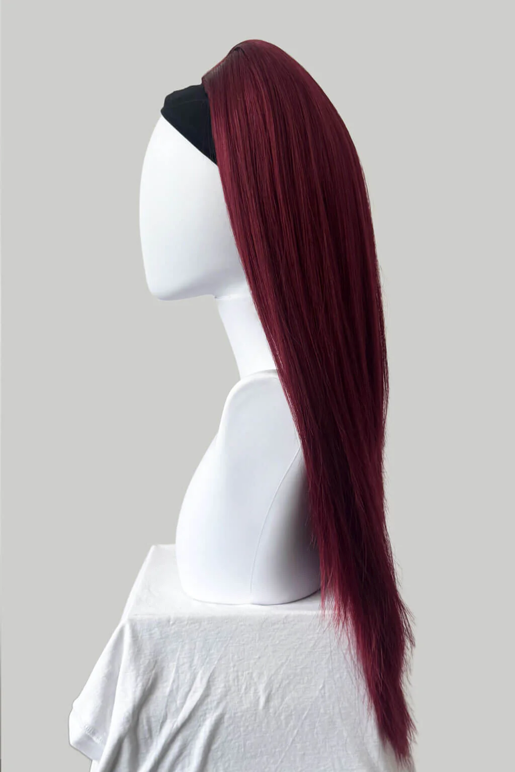 Andrea - Extra Boosted Volume Long Poker Straight Half Wig - Image 6