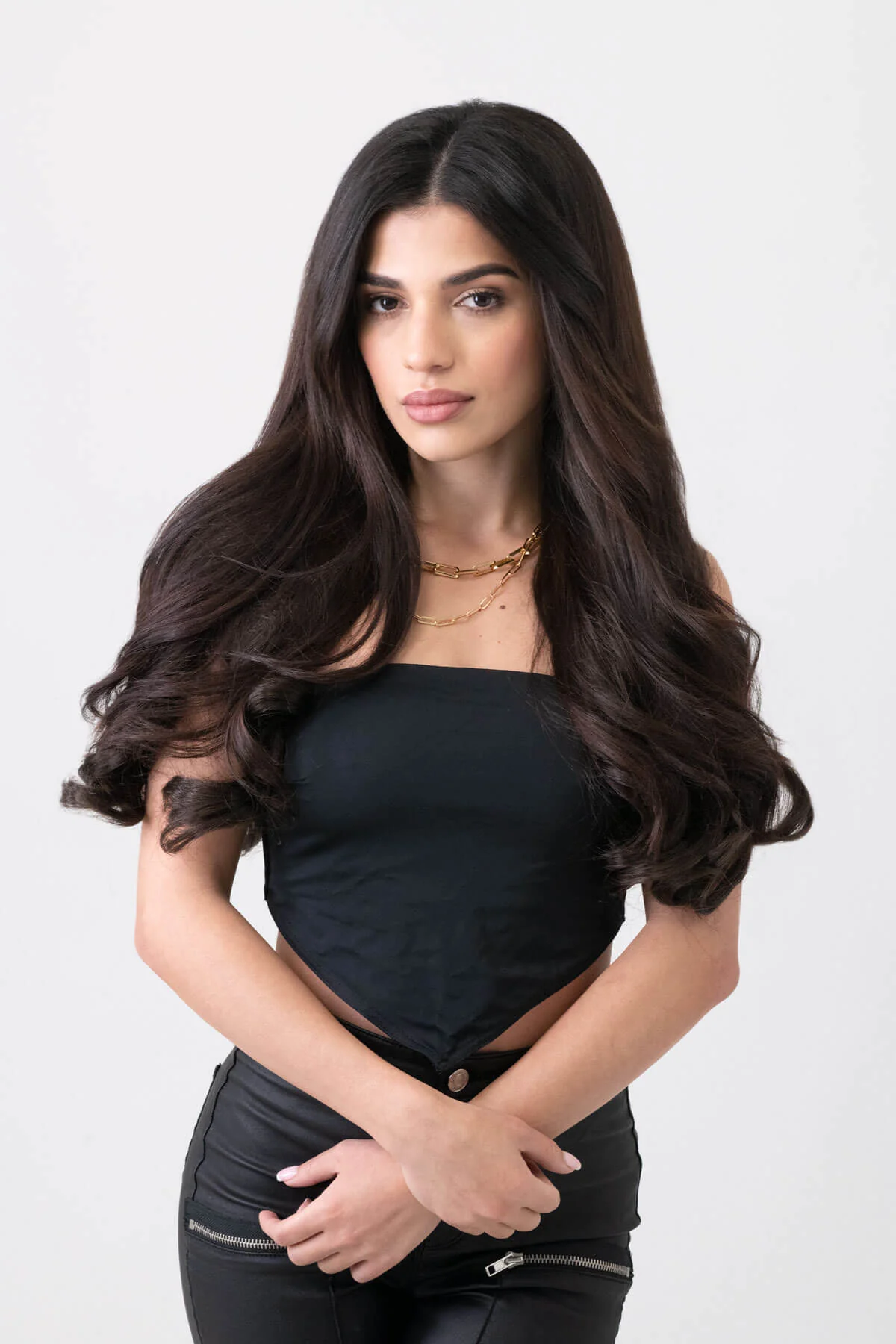 synthetic hair extension set, 5 piece, 18 inches long, 260g - Image 13