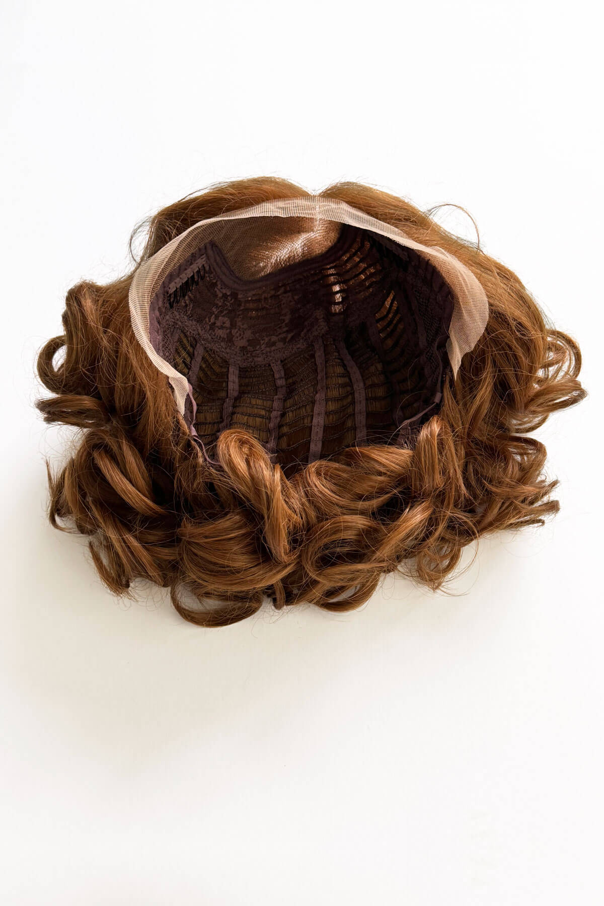 Auburn pinup wig, lace front, vintage style: Tawney - Image 5