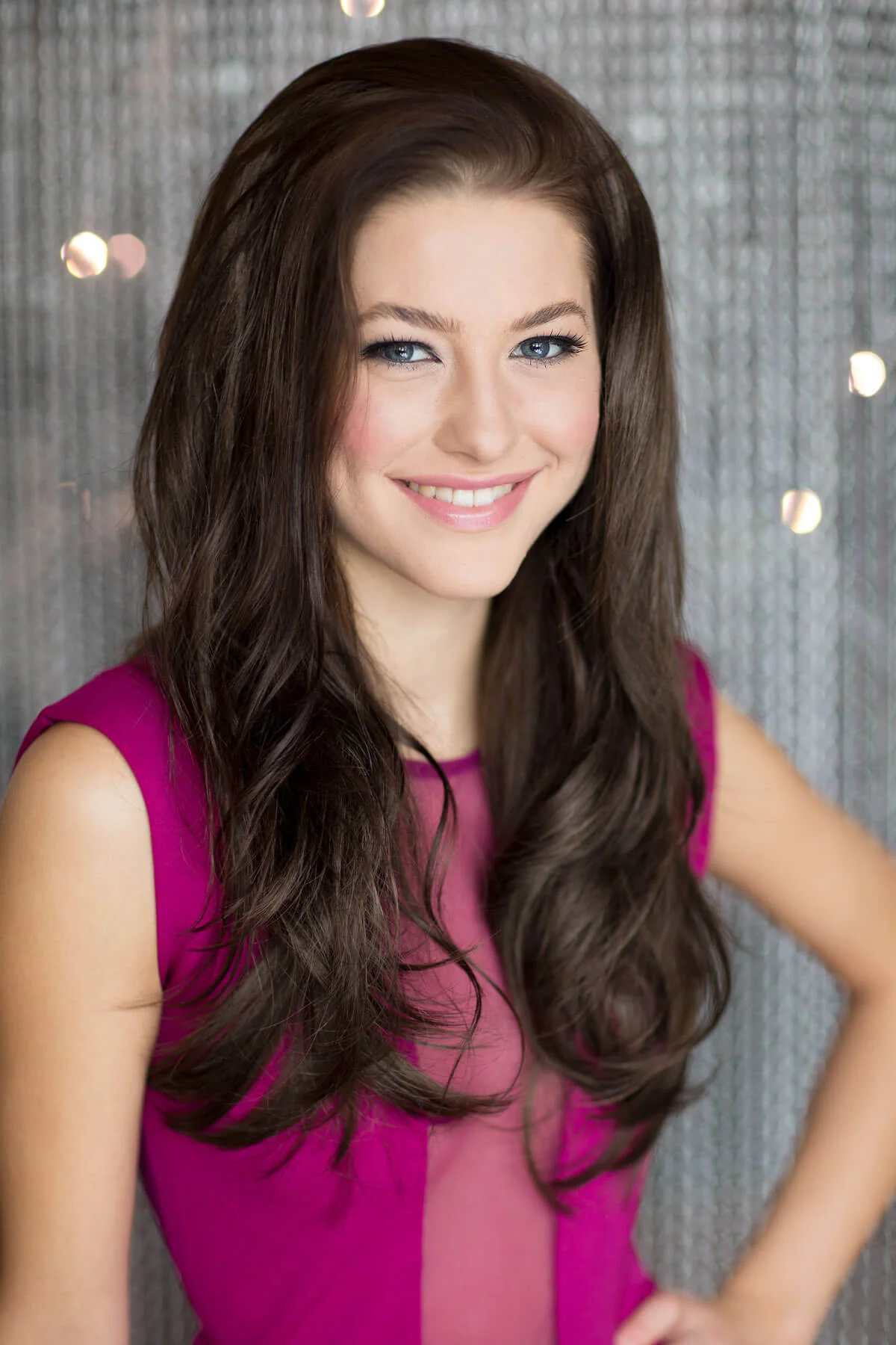 Briar - Soft, Bouncy Layered Long Brown Half Wig - Image 7