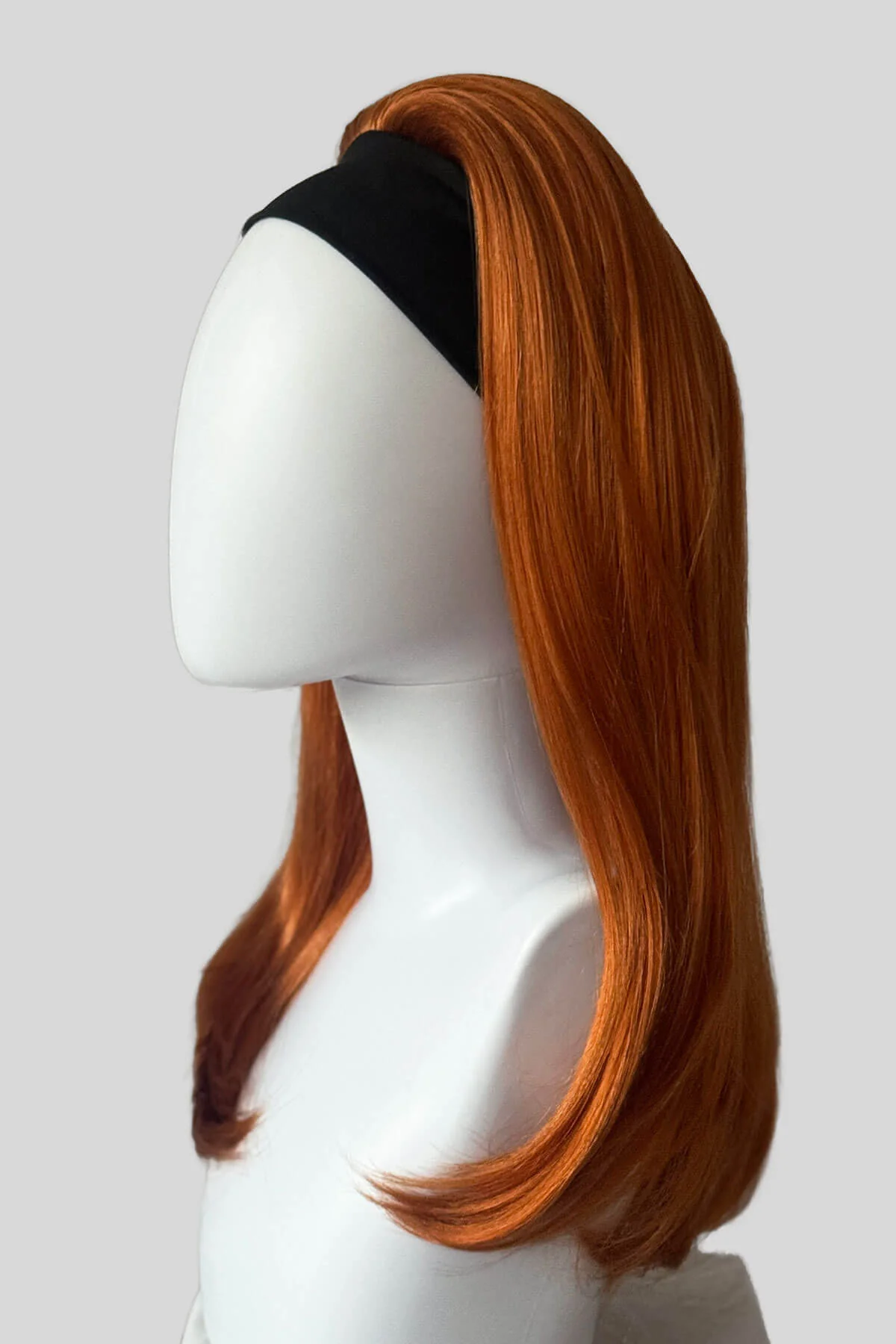 Headband half wig hairpiece, long and straight: Isla - Image 21