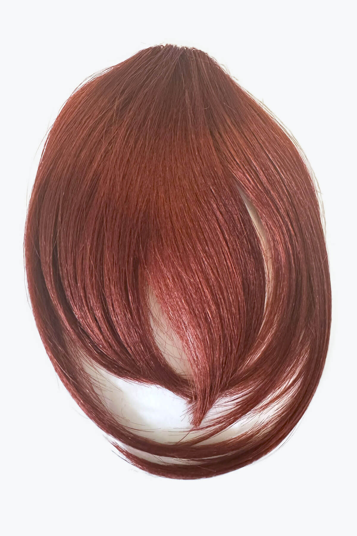 Clip in fringe hairpiece/clip-in bangs, gently feathered with face framing whisps: Delia - Image 27