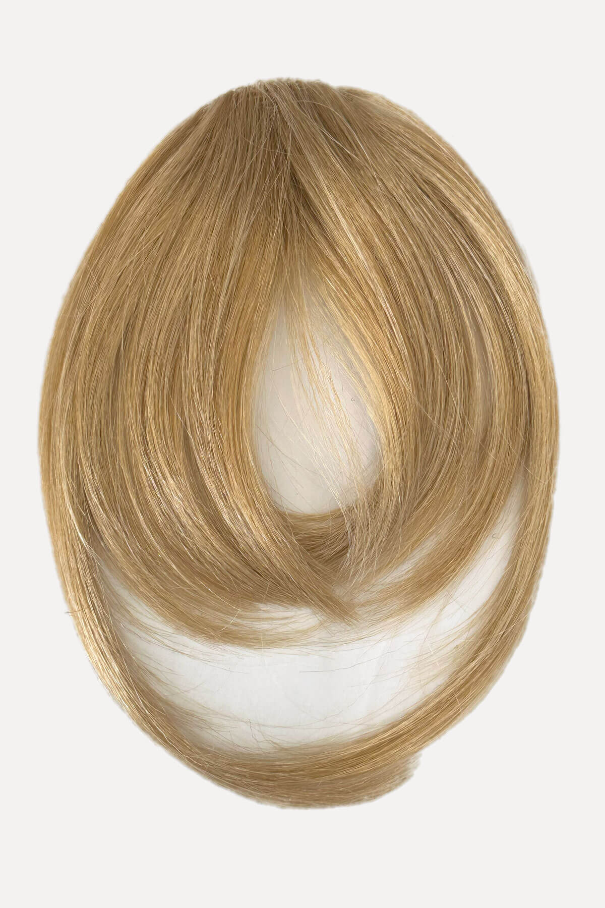 Clip in fringe hairpiece/clip-in bangs, gently feathered with face framing whisps: Delia - Image 34