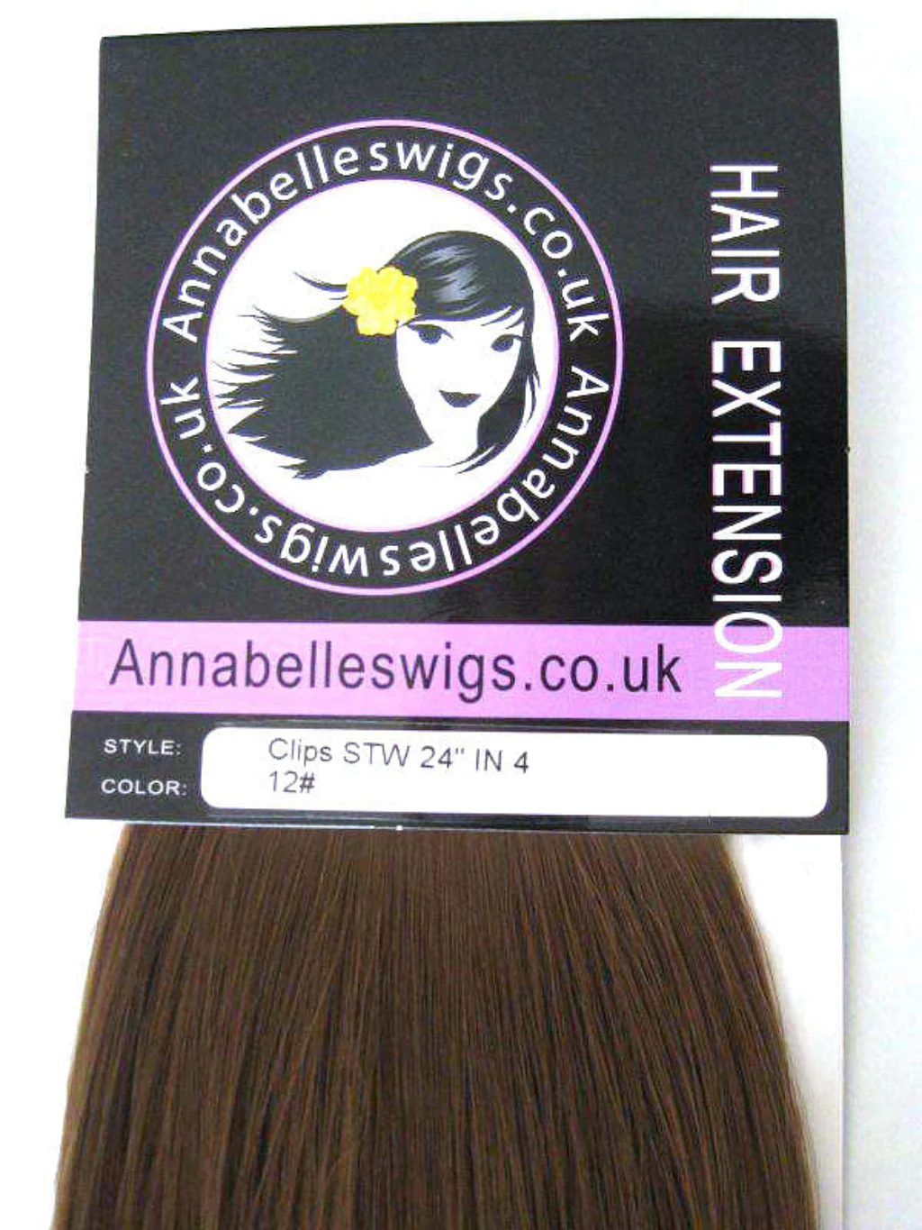Clip-in hair extensions, straight, 6 piece, full head, 150g, 24 inches long - Image 17