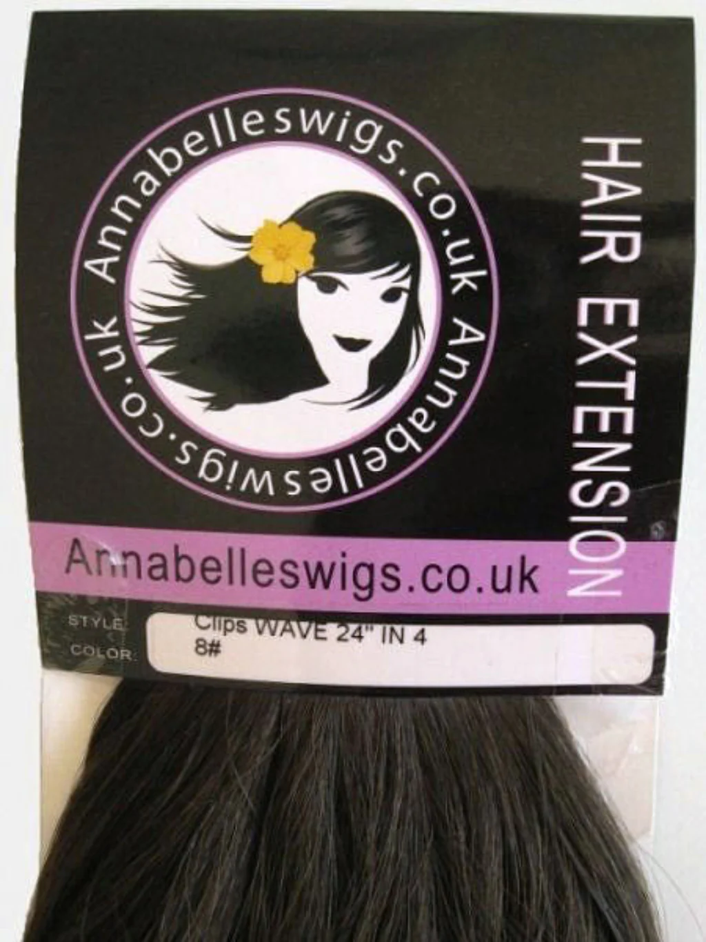 Clip-in hair extensions, wavy, 6 piece, full head, 150g, 24 inches long - Image 12
