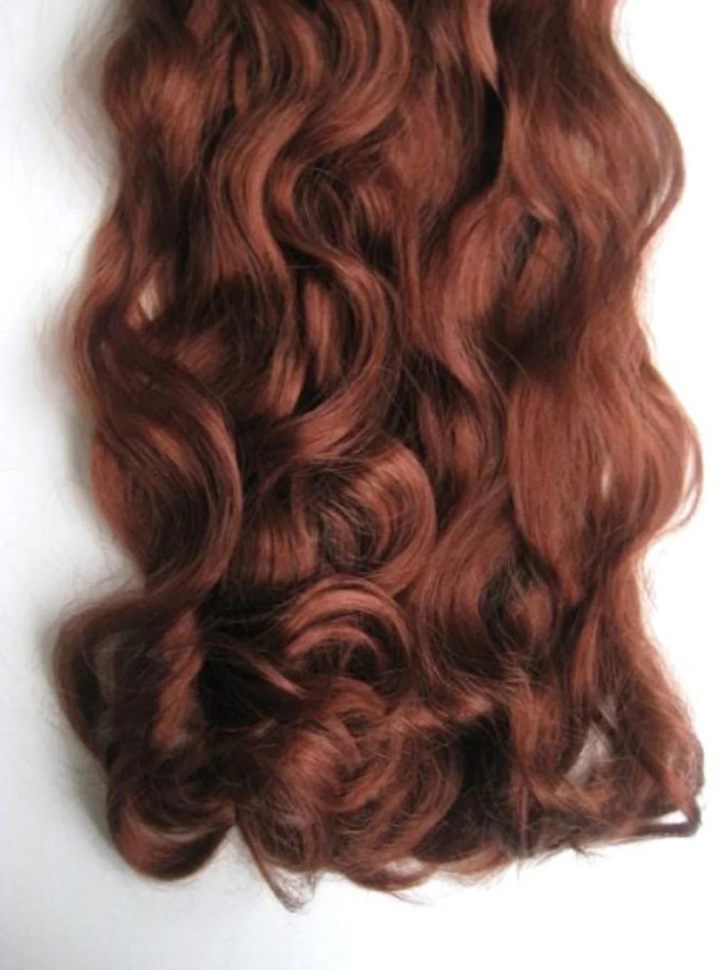 Clip-in hair extensions, wavy, 6 piece, full head, 150g, 24 inches long - Image 33