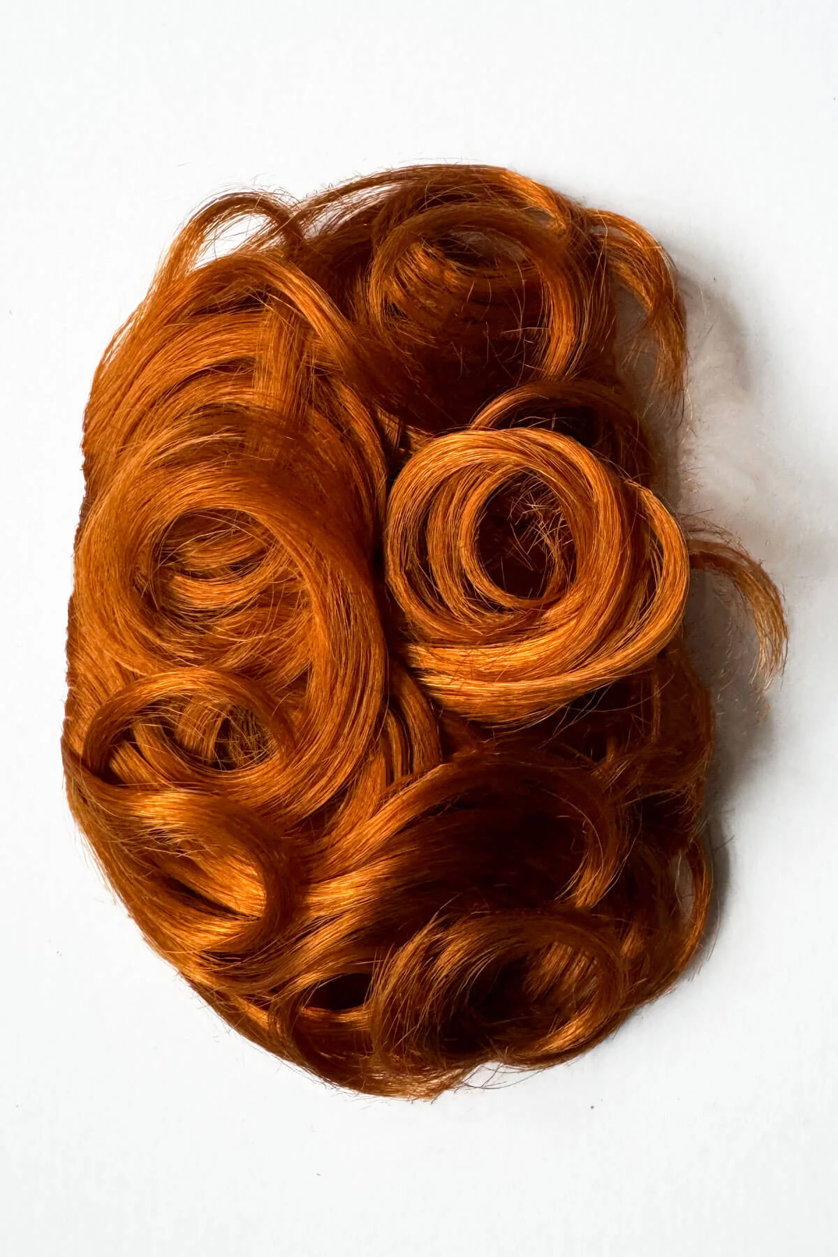 Curly clip-in fringe hairpiece/clip-in bangs: Bunny - Image 26