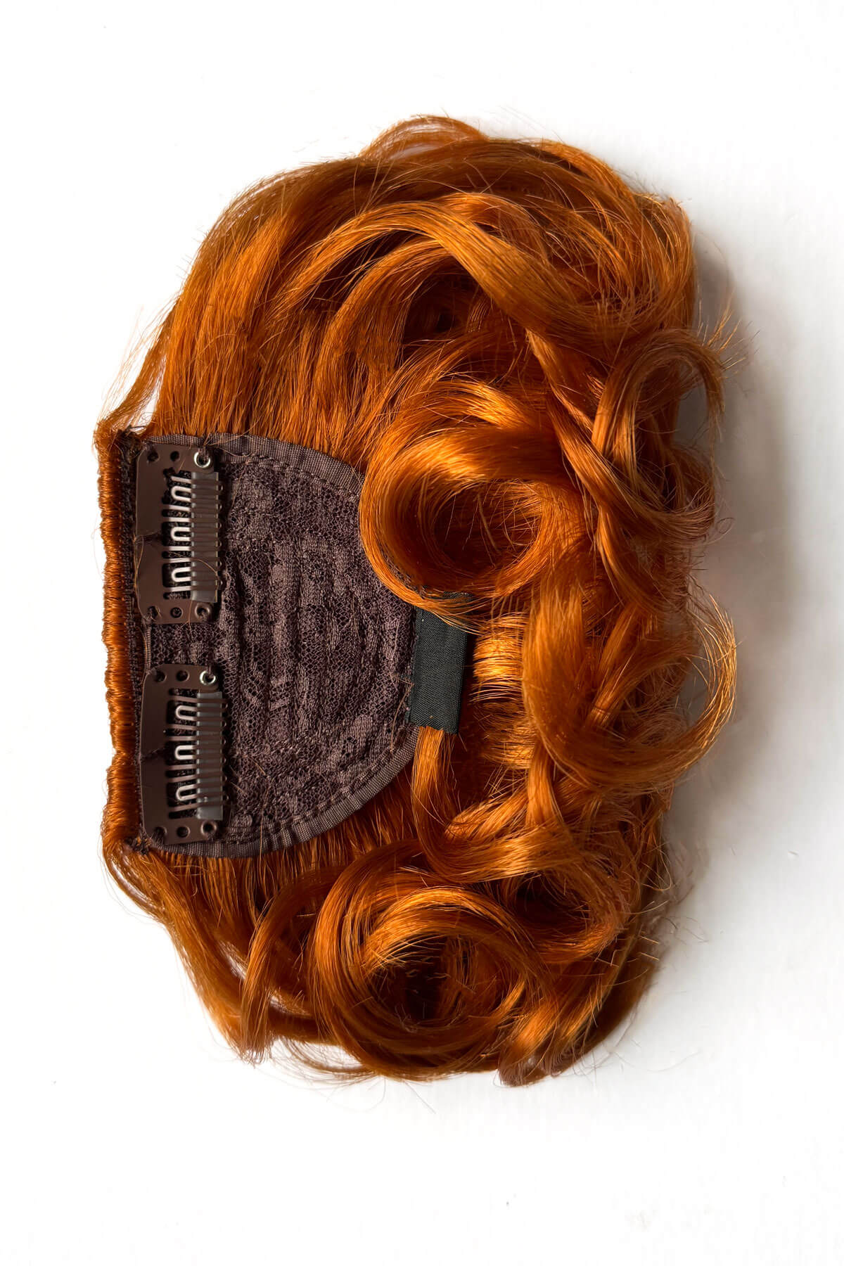 Curly clip-in fringe hairpiece/clip-in bangs: Bunny - Image 27