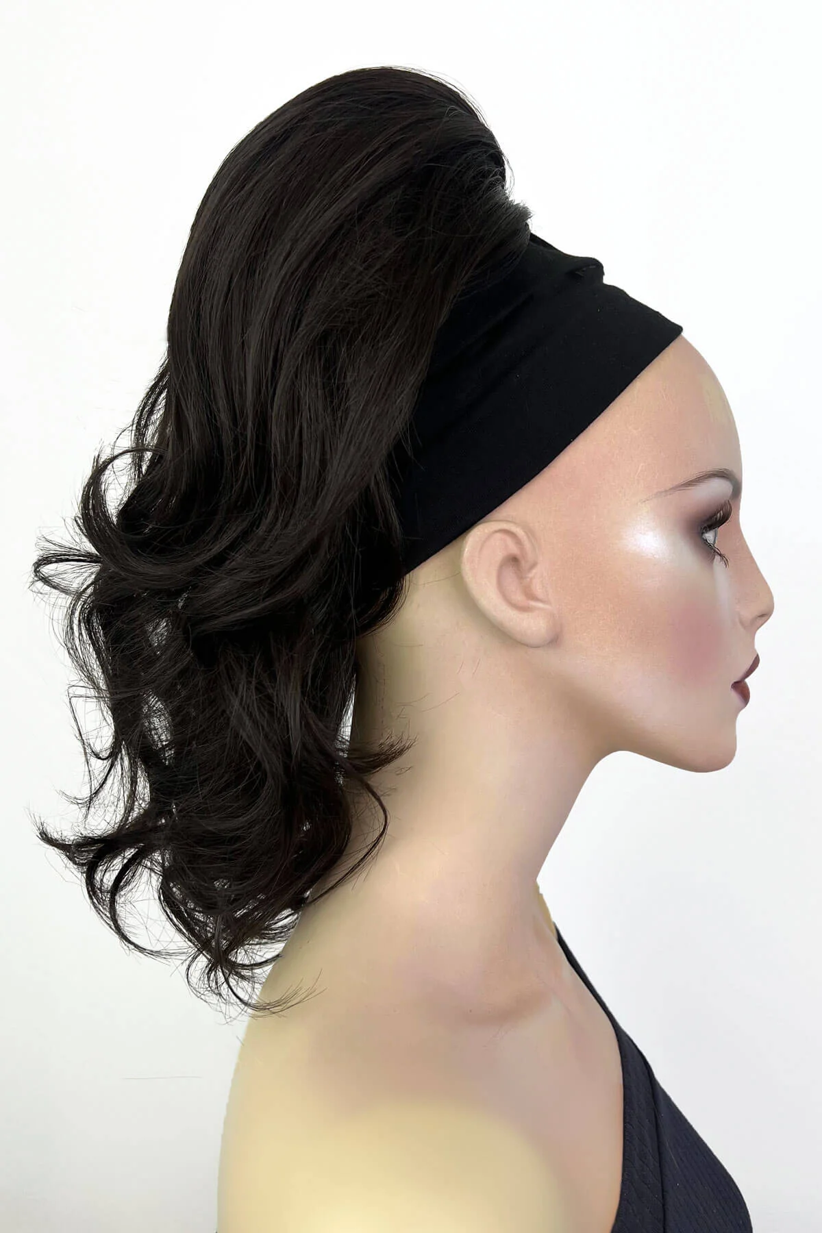 Curly ponytail extension clip-on hairpiece: Tulisa - Image 2