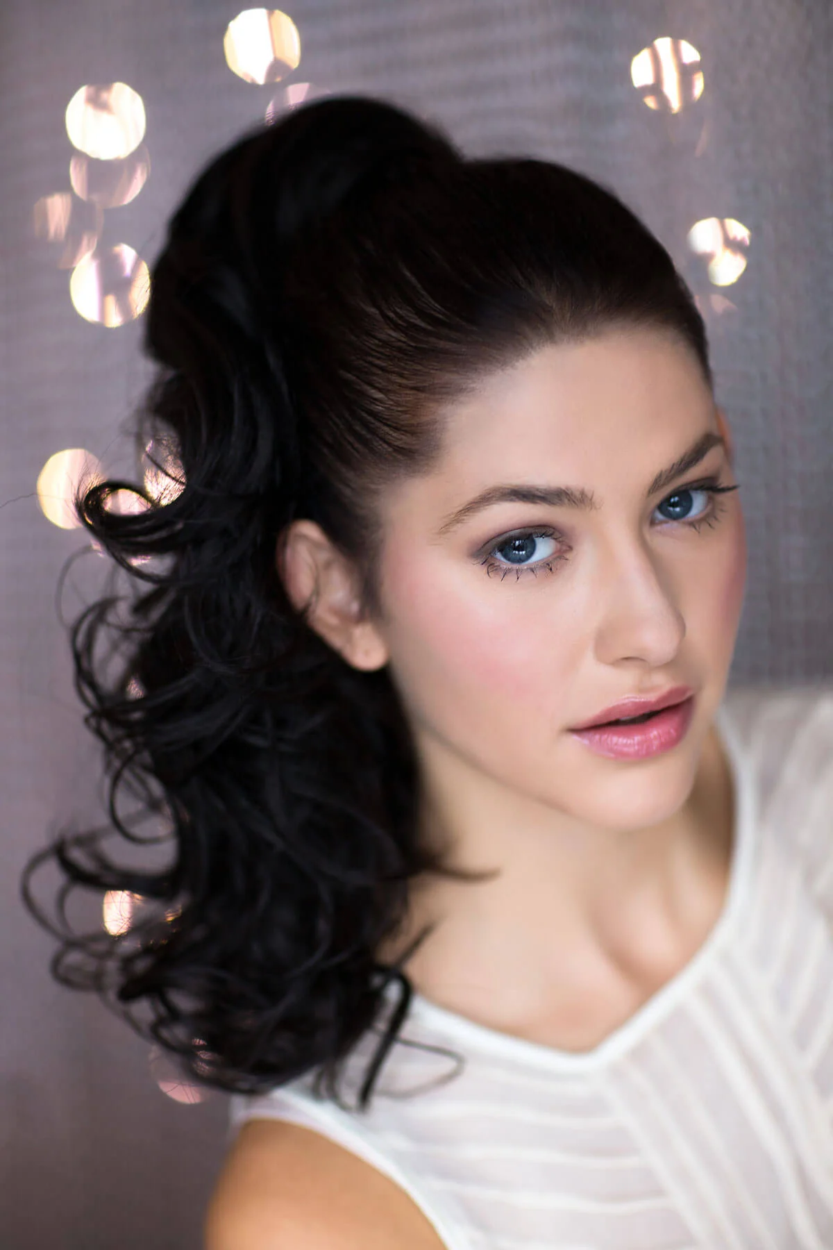 Curly ponytail extension clip-on hairpiece: Tulisa - Image 5