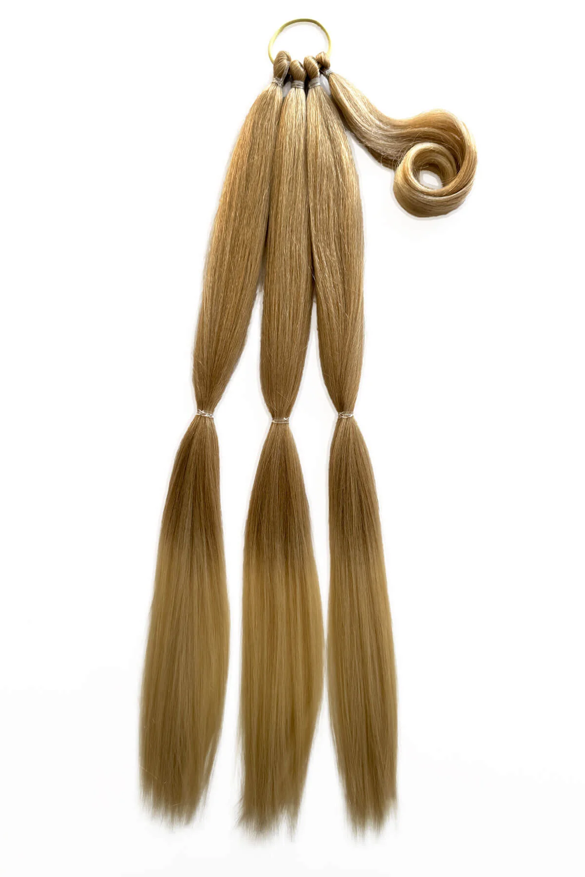 Long double plaited ponytail hairpieces x 2: Martha - Image 19