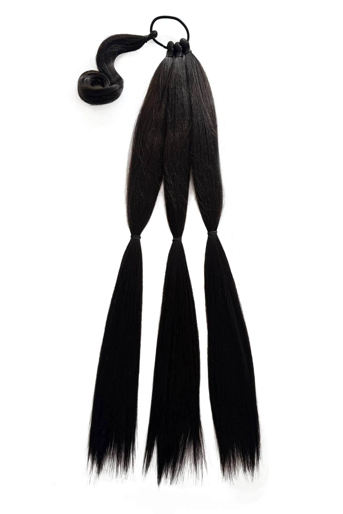 Long double plaited ponytail hairpieces x 2: Martha - Image 7