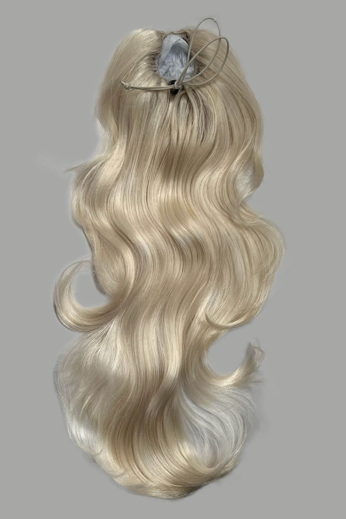 Double volume hairpiece extension with gentle waves: Naomi - Image 36