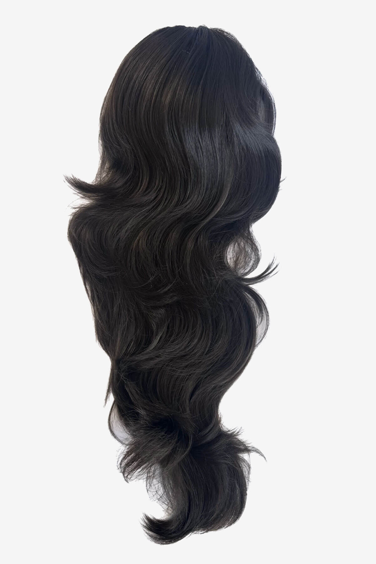 Double volume hairpiece extension with gentle waves: Naomi - Image 4
