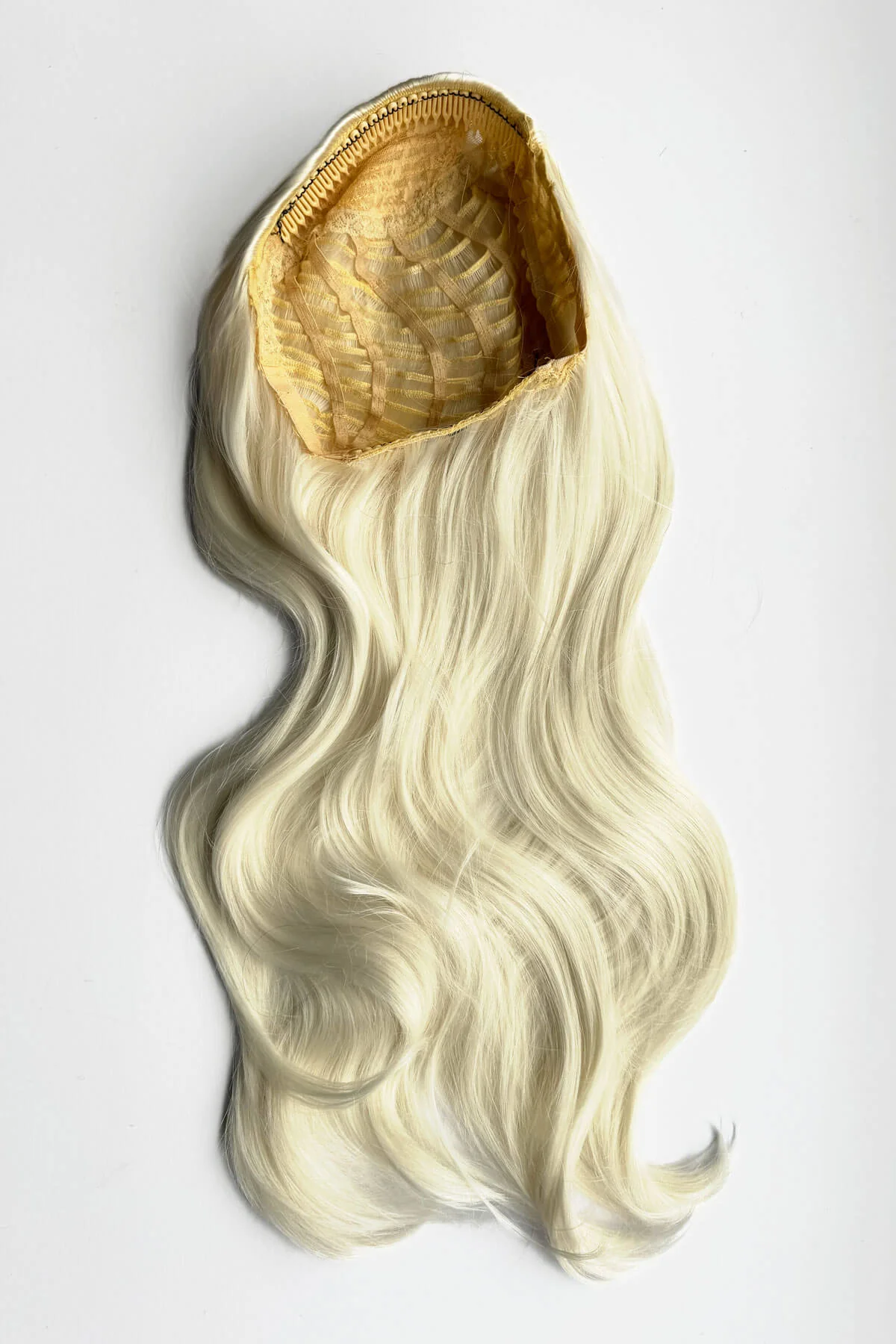 Heat styleable half wig hairpiece, long wavy, Flexihair: Antoinette - Image 29