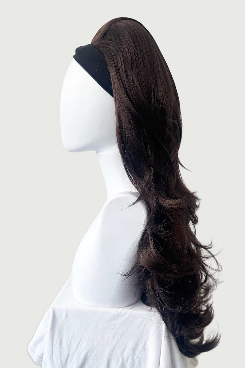 Helena - Bouffant Long Layered Tousled Half Wig - Image 106