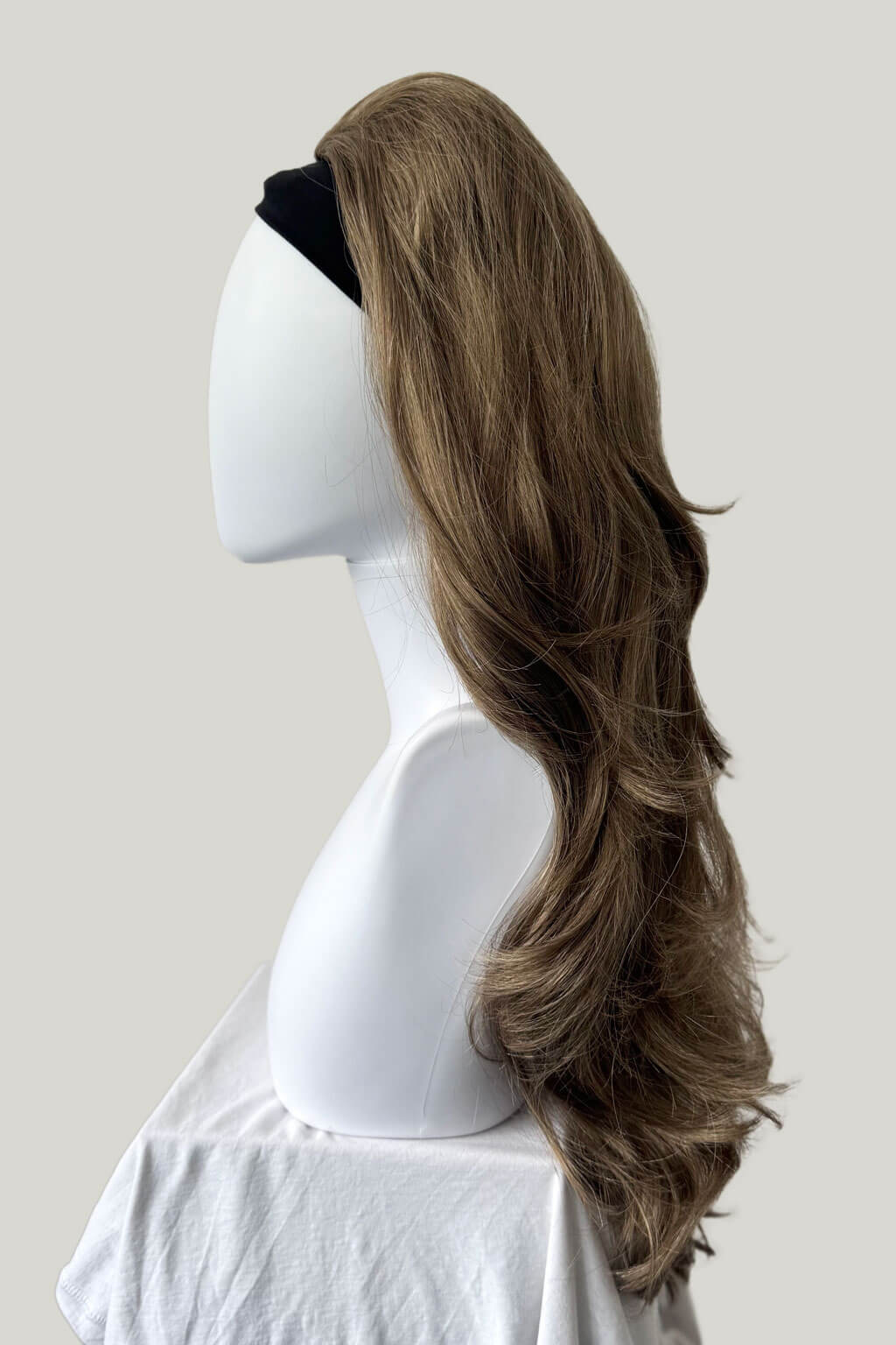 Helena - Bouffant Long Layered Tousled Half Wig - Image 110