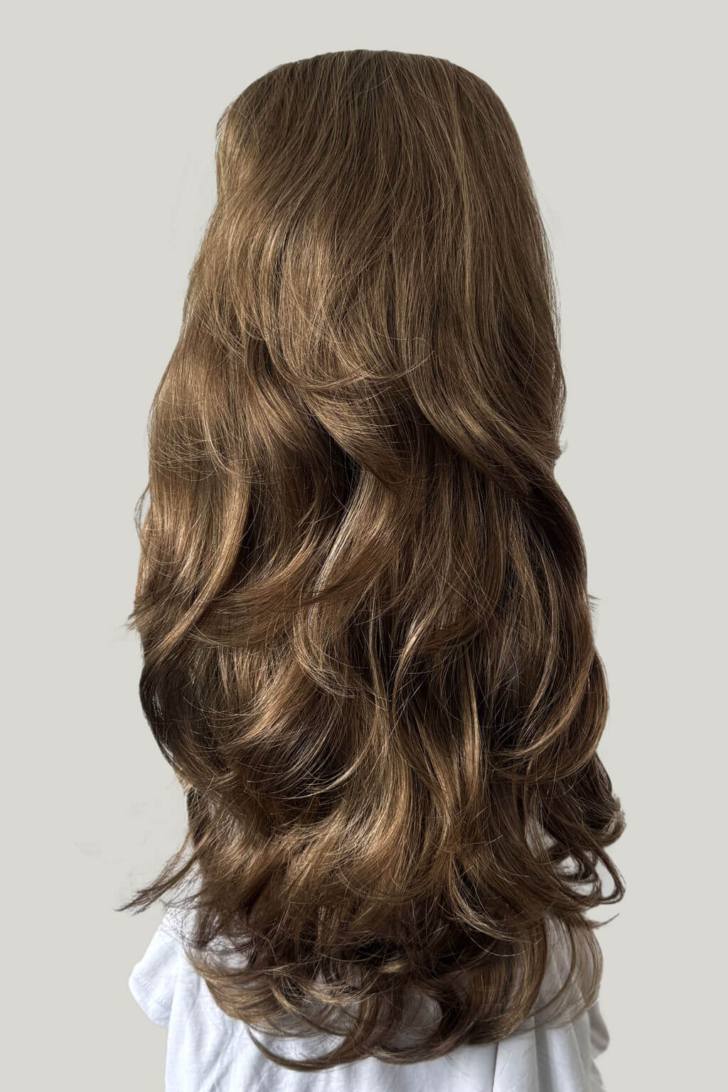 Helena - Bouffant Long Layered Tousled Half Wig - Image 111