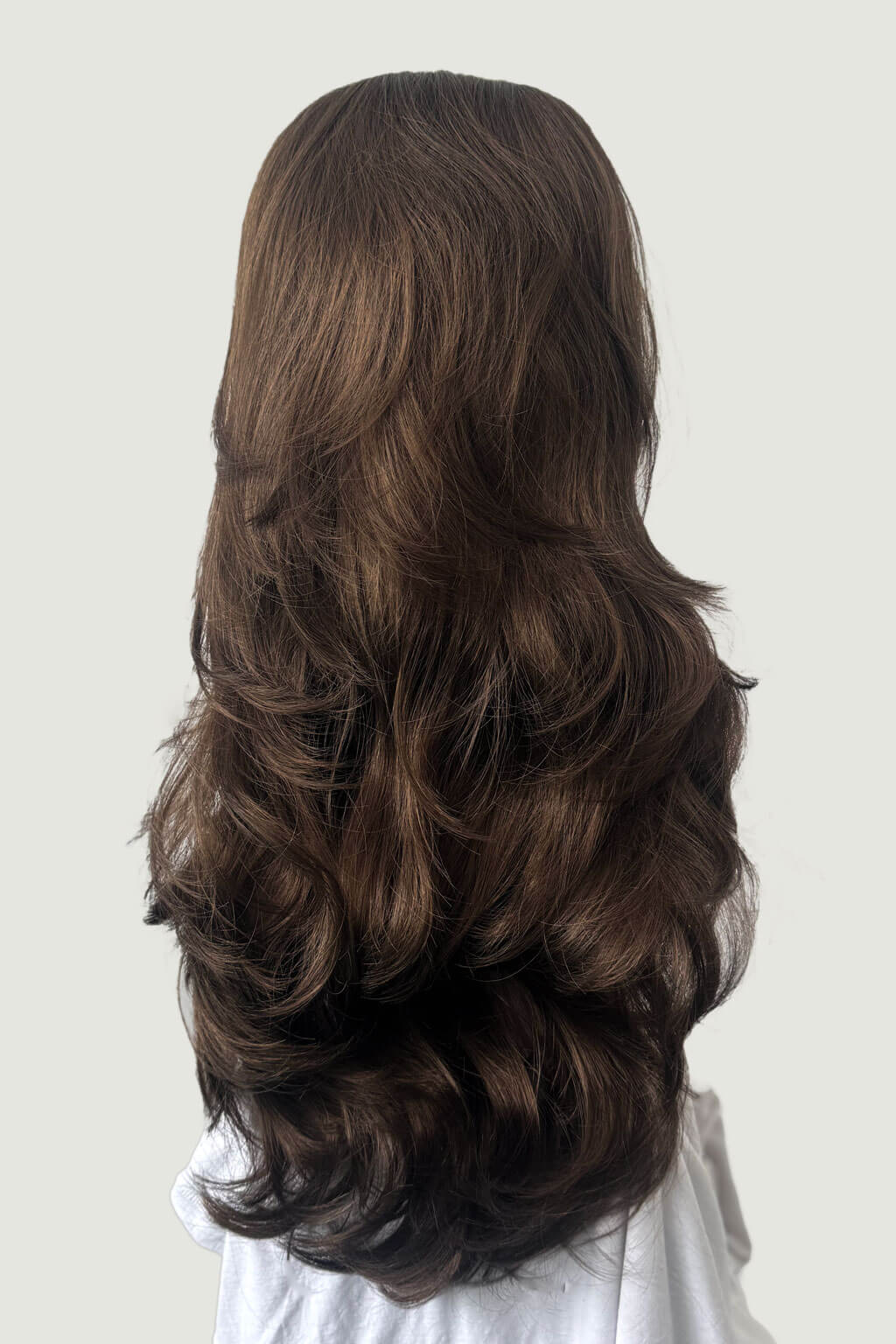 Helena - Bouffant Long Layered Tousled Half Wig - Image 25