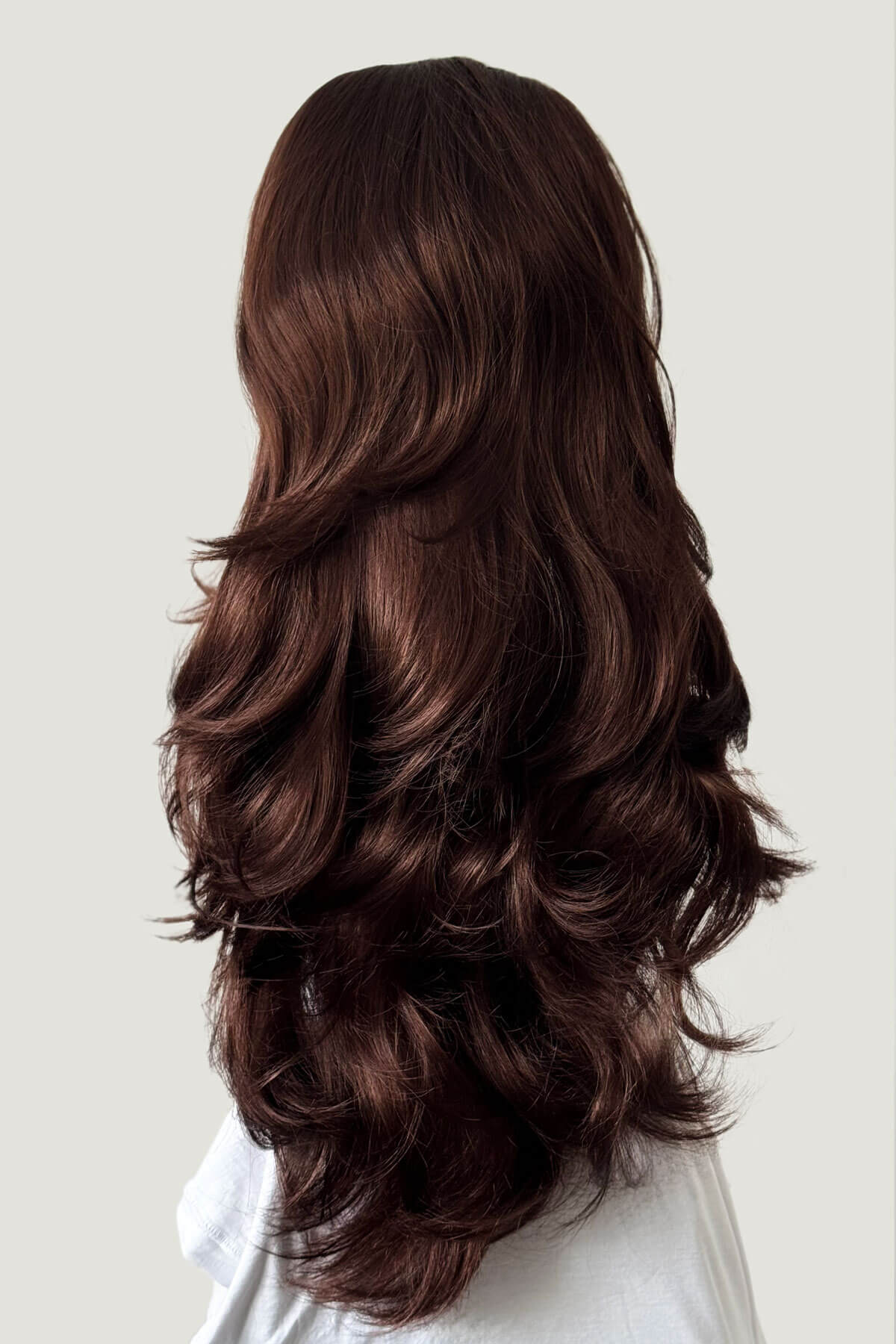 Helena - Bouffant Long Layered Tousled Half Wig - Image 35