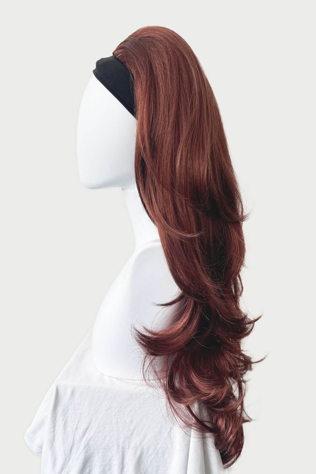 Helena - Bouffant Long Layered Tousled Half Wig - Image 46