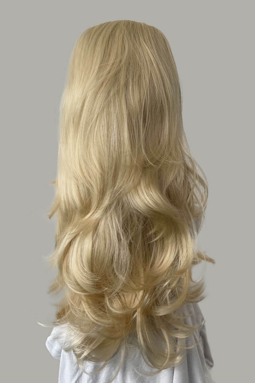 Helena - Bouffant Long Layered Tousled Half Wig - Image 59