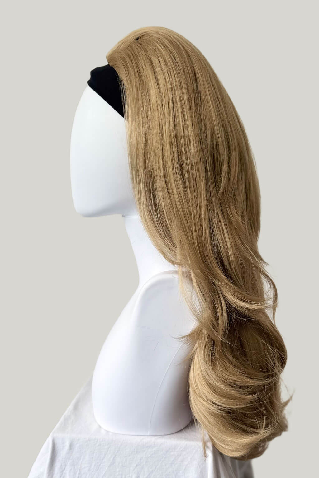 Helena - Bouffant Long Layered Tousled Half Wig - Image 66