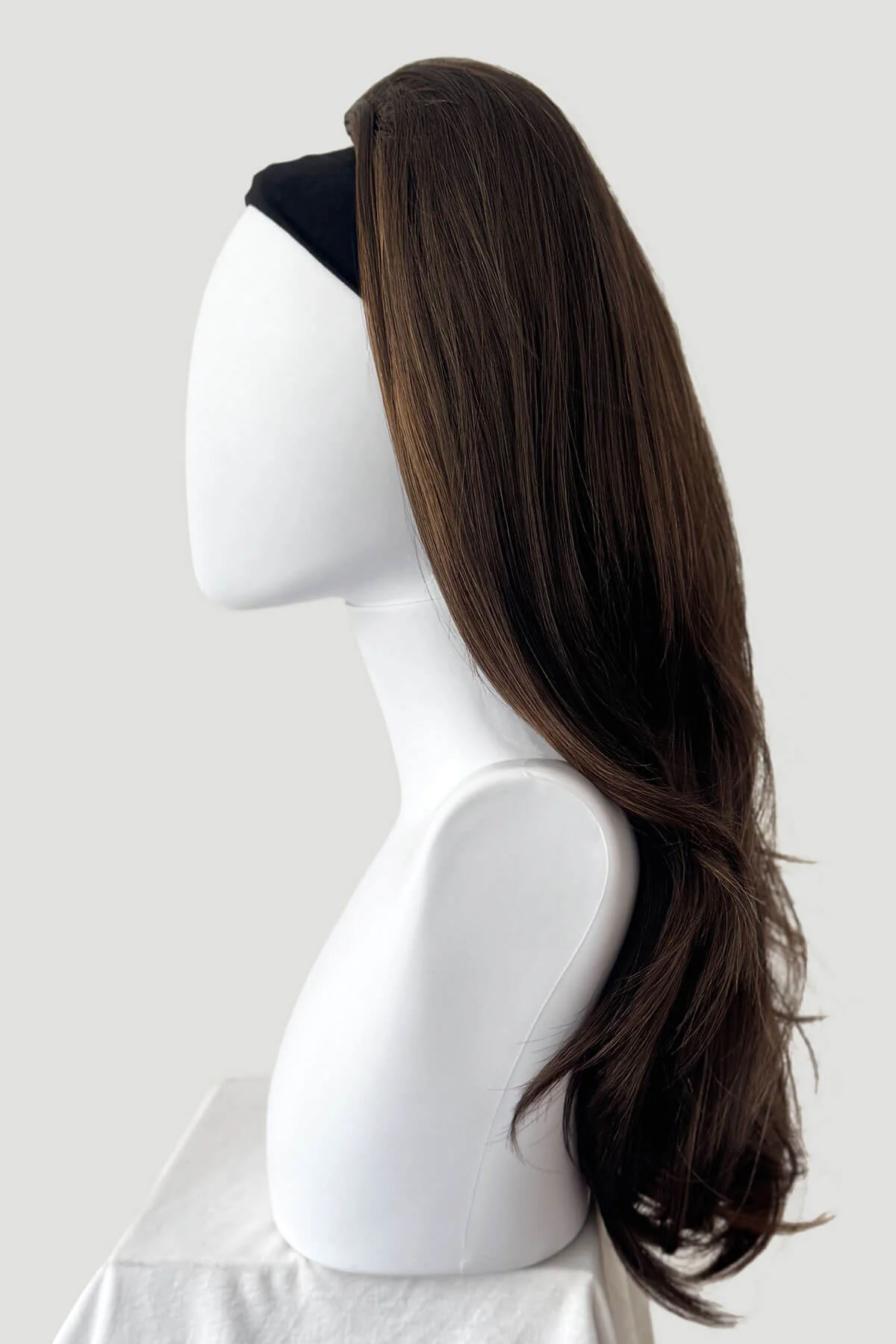 Juliette - Extra Boosted Volume Long Gently Layered Half Wig - Image 56