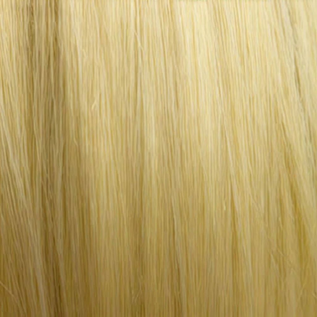 Curly blonde half wig hairpiece extension (3/4 wig), long: Meana - Image 12