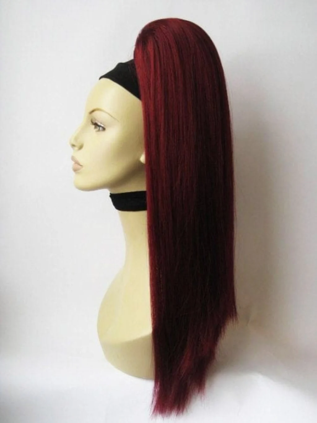 Straight ponytail hairpiece, long extension: Tara - Image 12