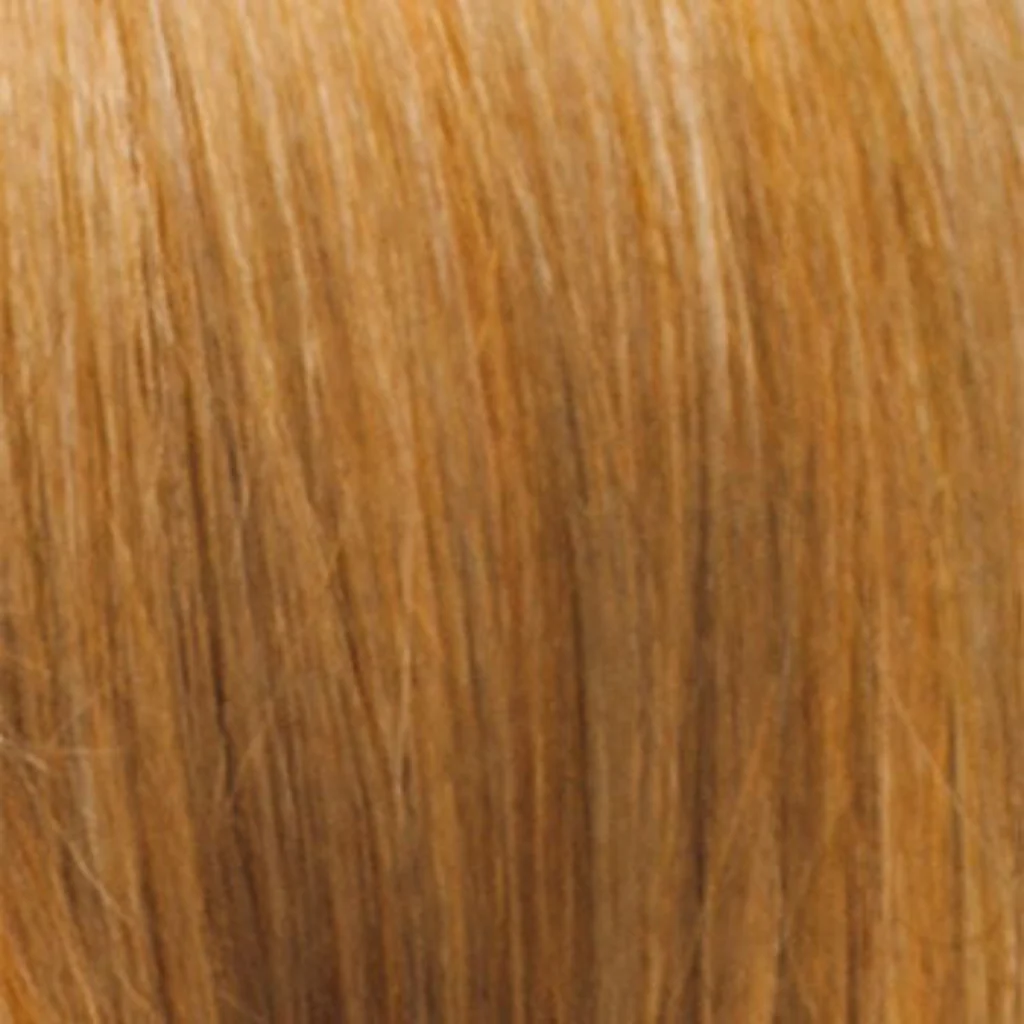 Blunt blonde bob wig with fringe: Gracie - Image 29