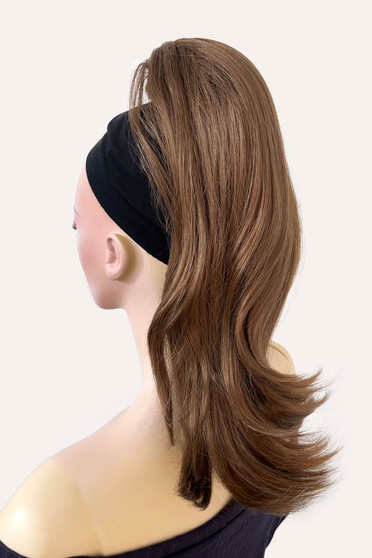 Long ponytail hairpiece, straight with flick: Clarisa - Image 12