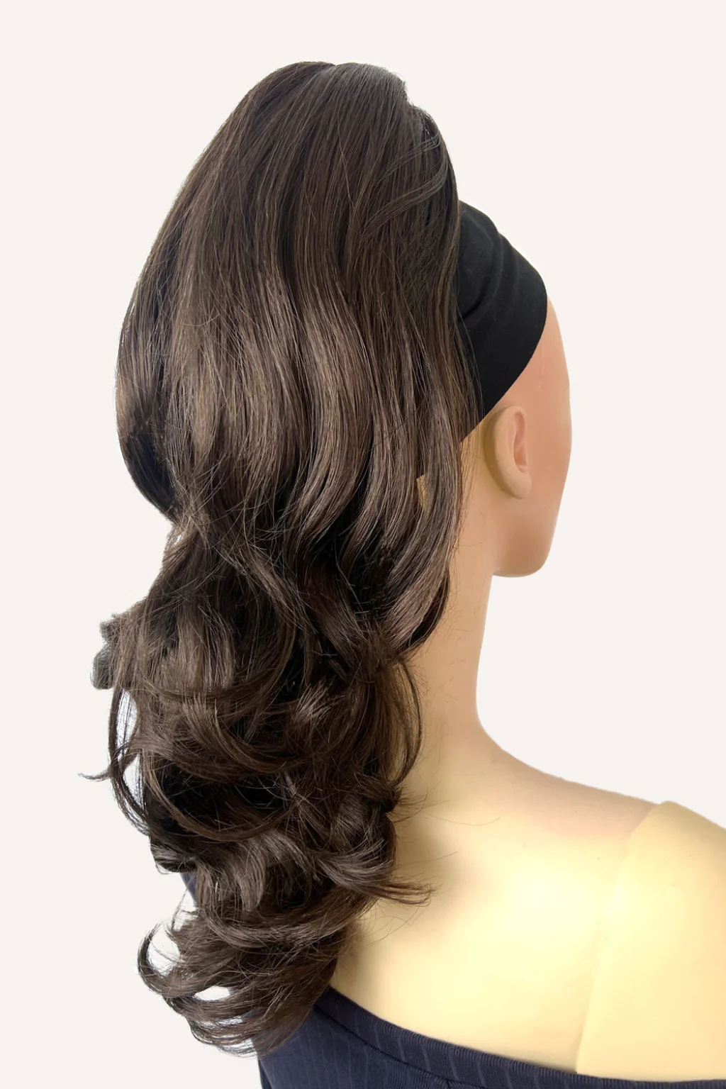 Ponytail hairpiece extension, layered with waves: Elsa - Image 11